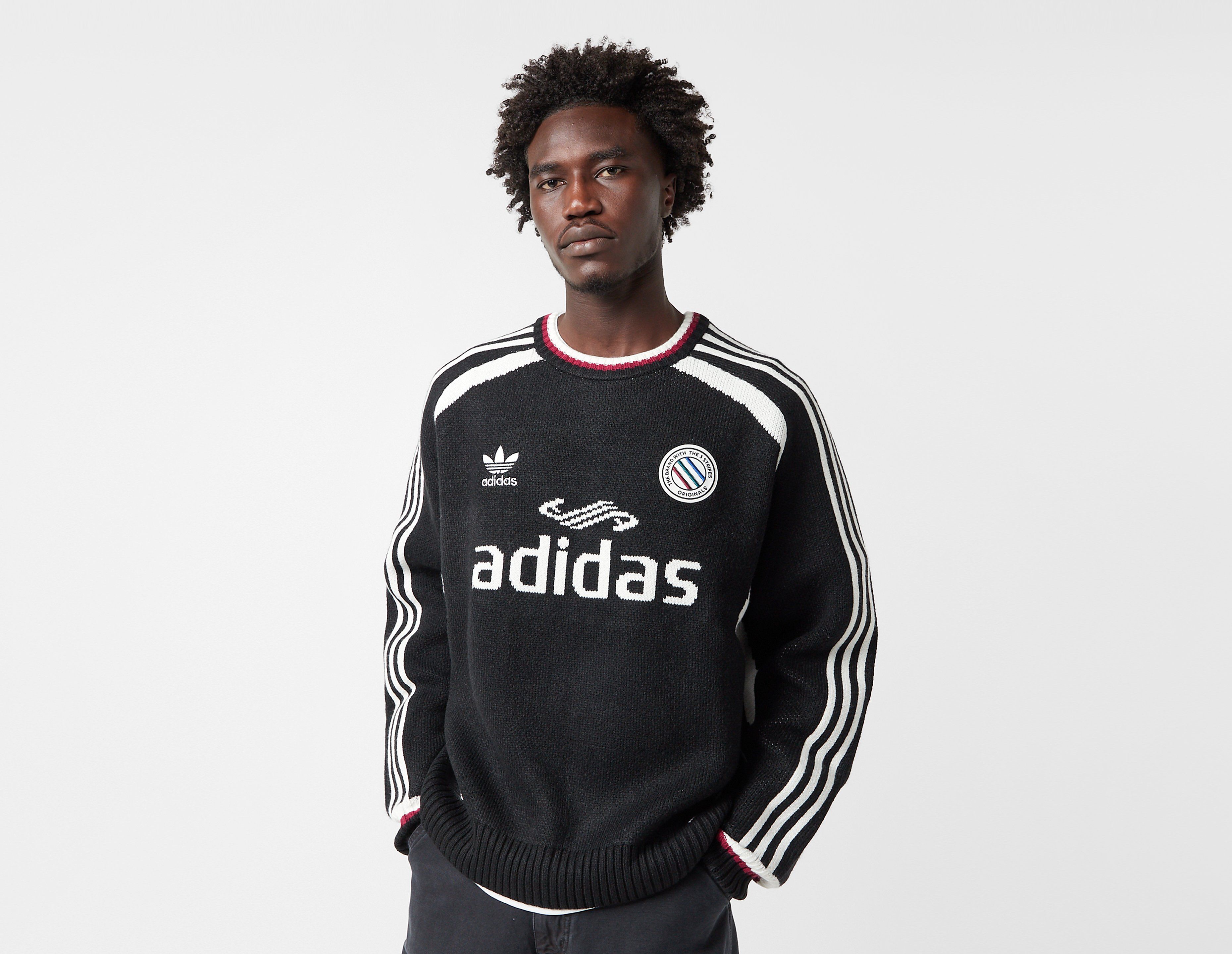 Adidas ABC Knit Crew Shirt, zwart