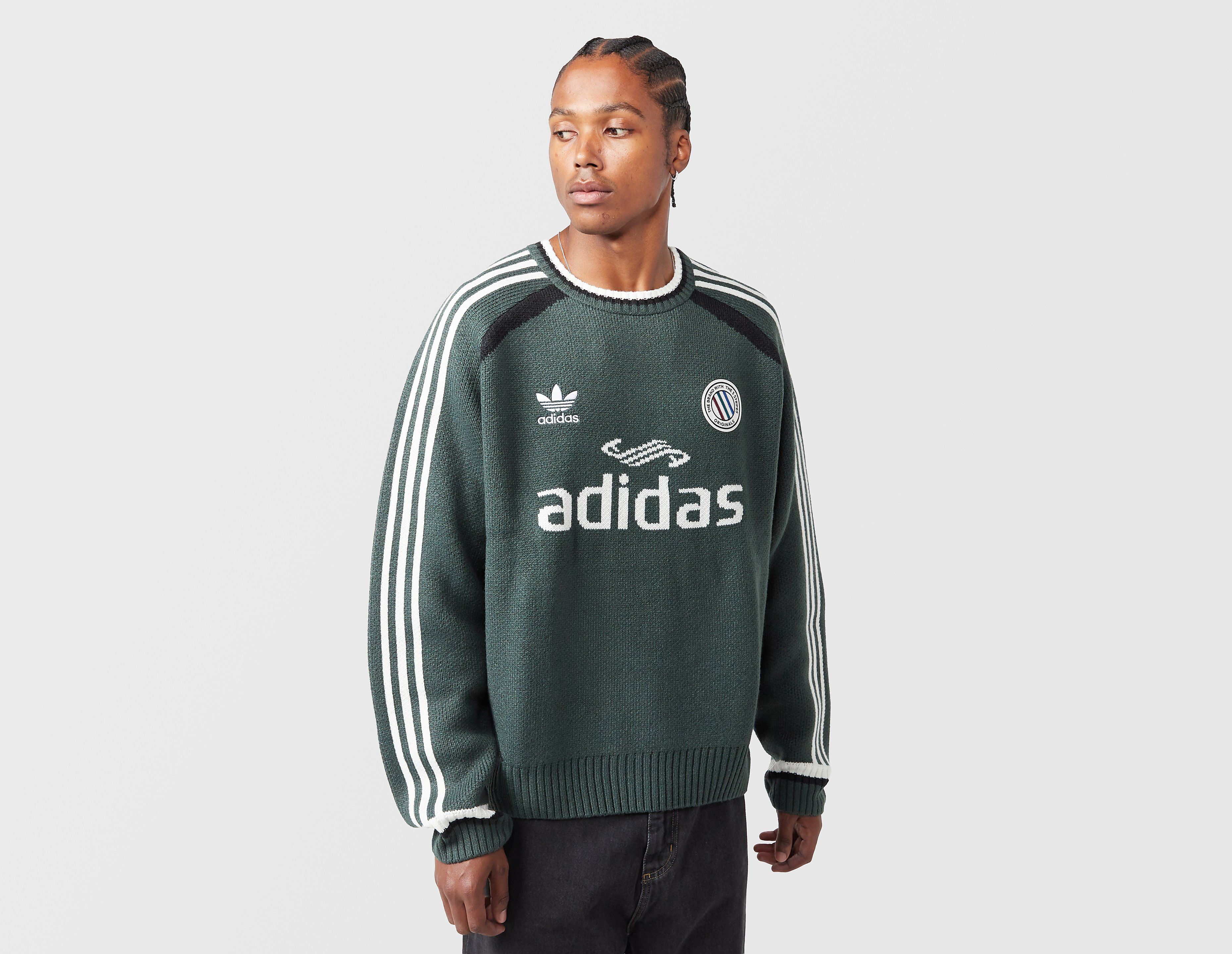 Adidas ABC Knit Crew Shirt, groen