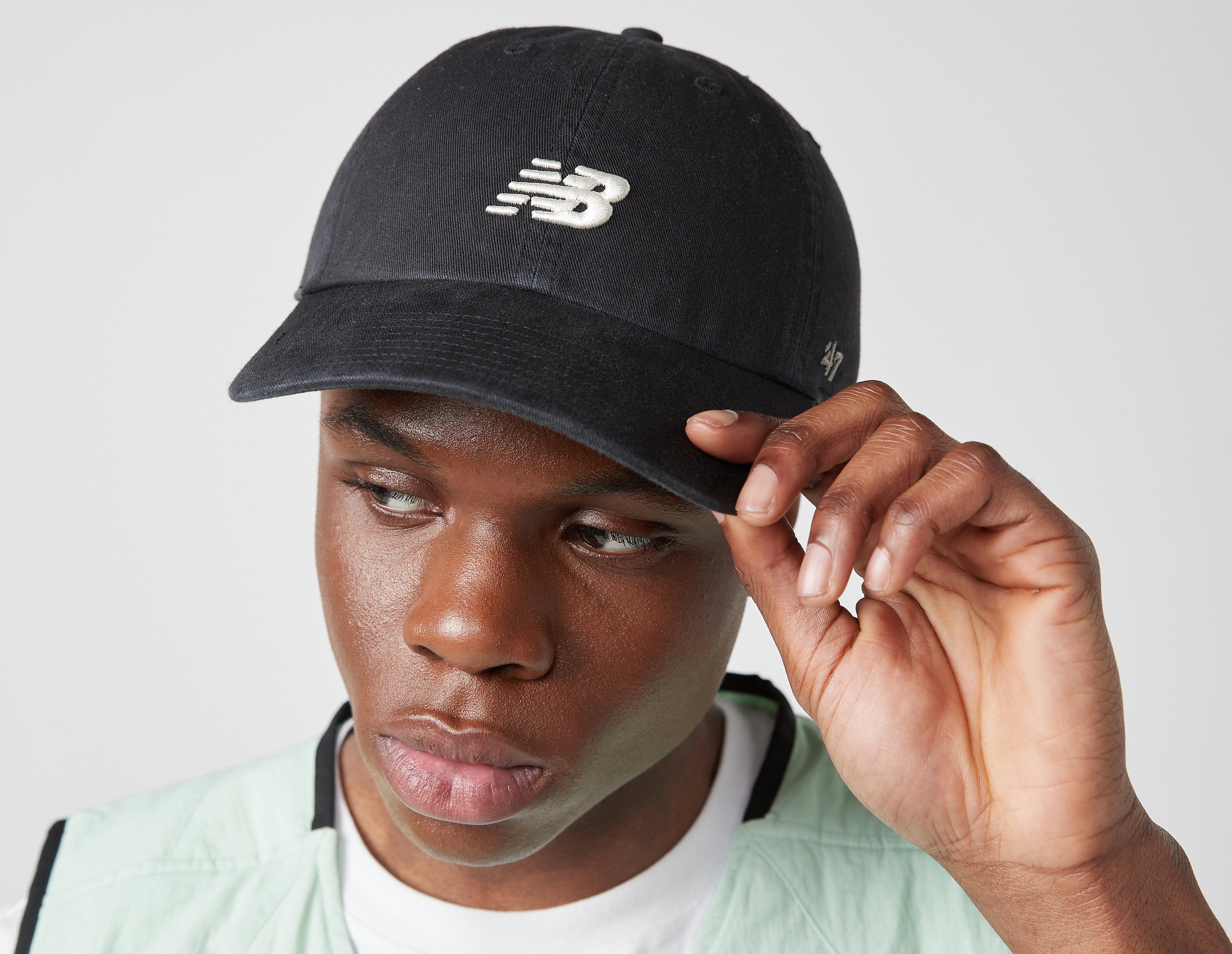 New Balance x 47 Brand Clean Up Cap, Black
