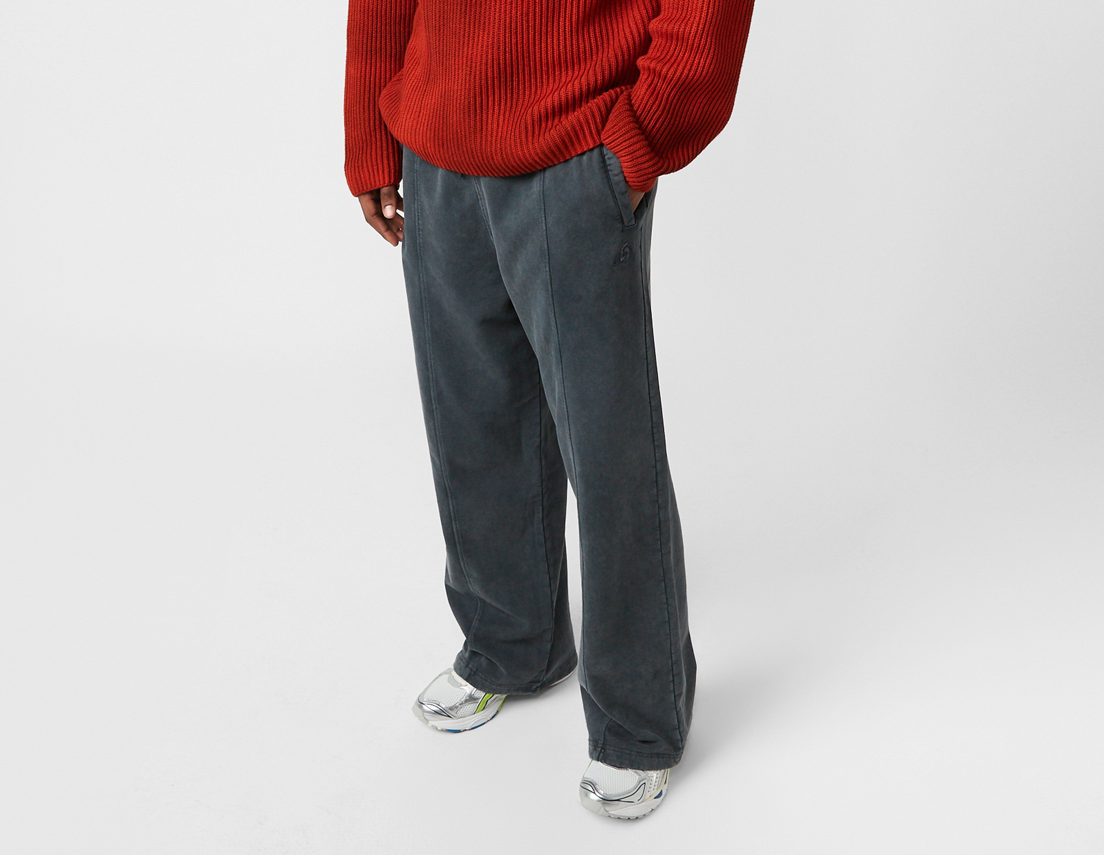 Home Grown Rockwell Open Hem Joggers, zwart