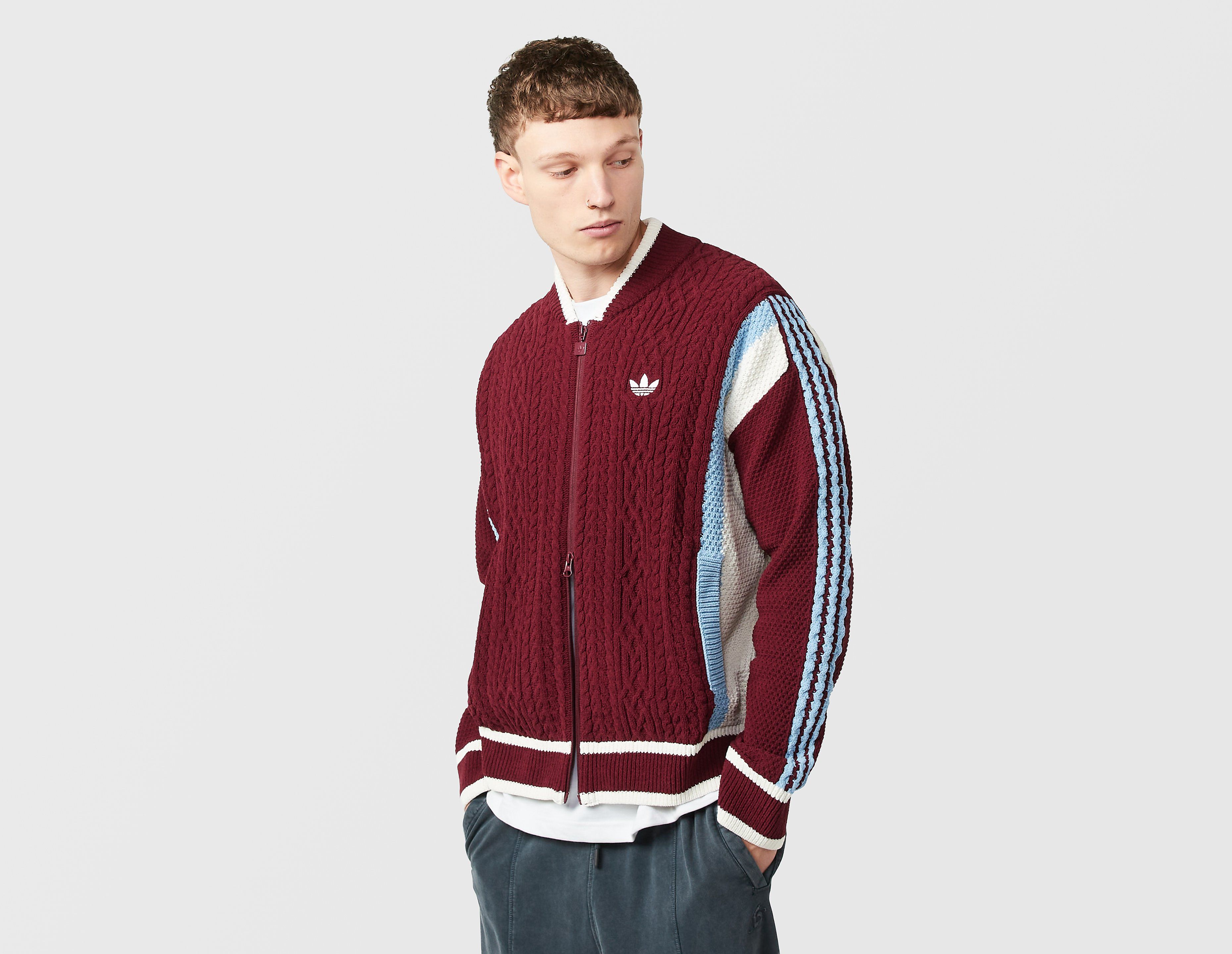 adidas Originals Retro Remix Cardigan, rojo