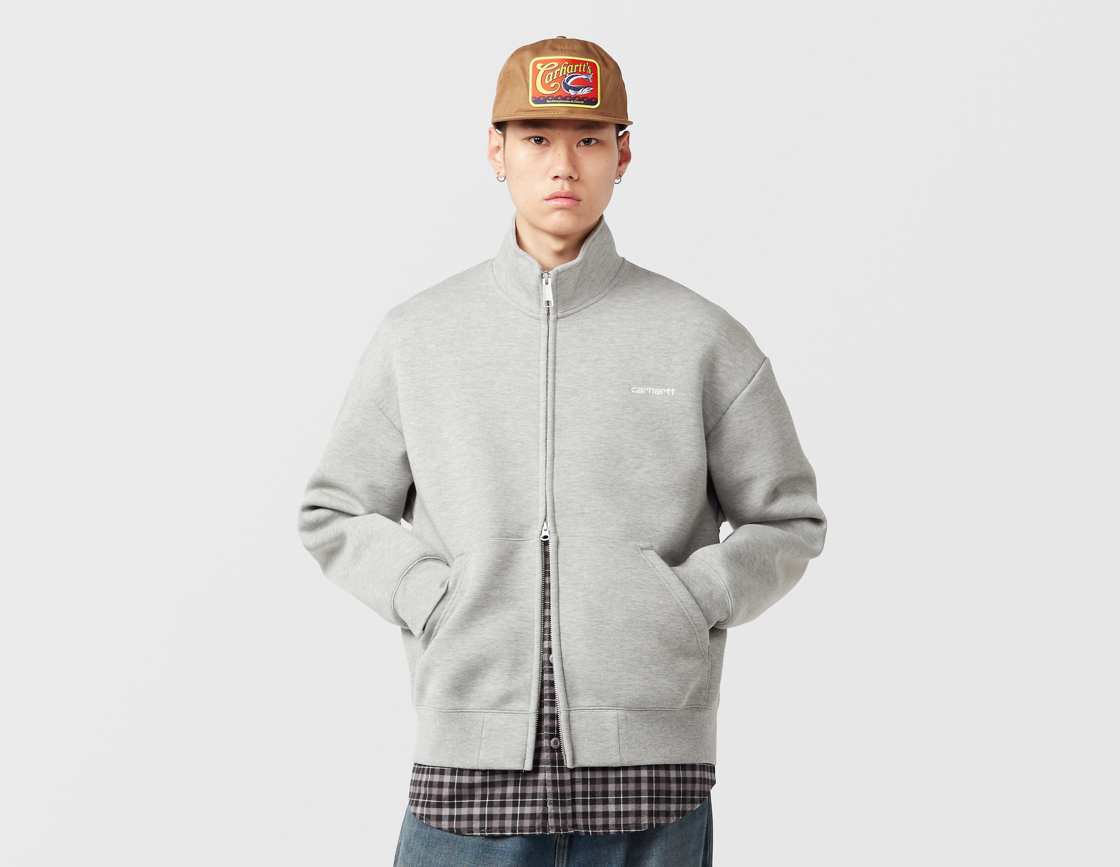 Carhartt WIP Alda Zip Sweat Jacket, gris