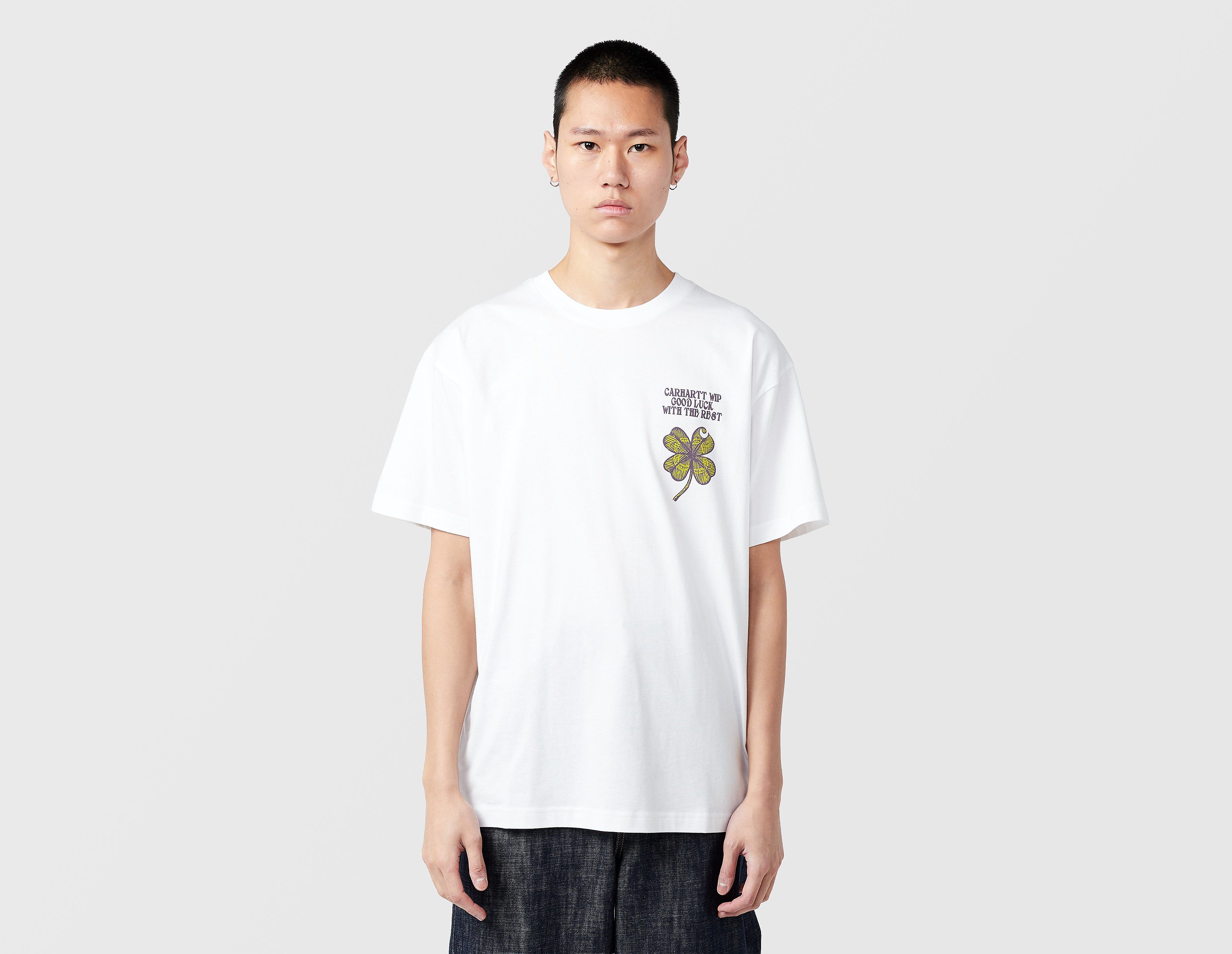Carhartt WIP Clover T-Shirt, blanco