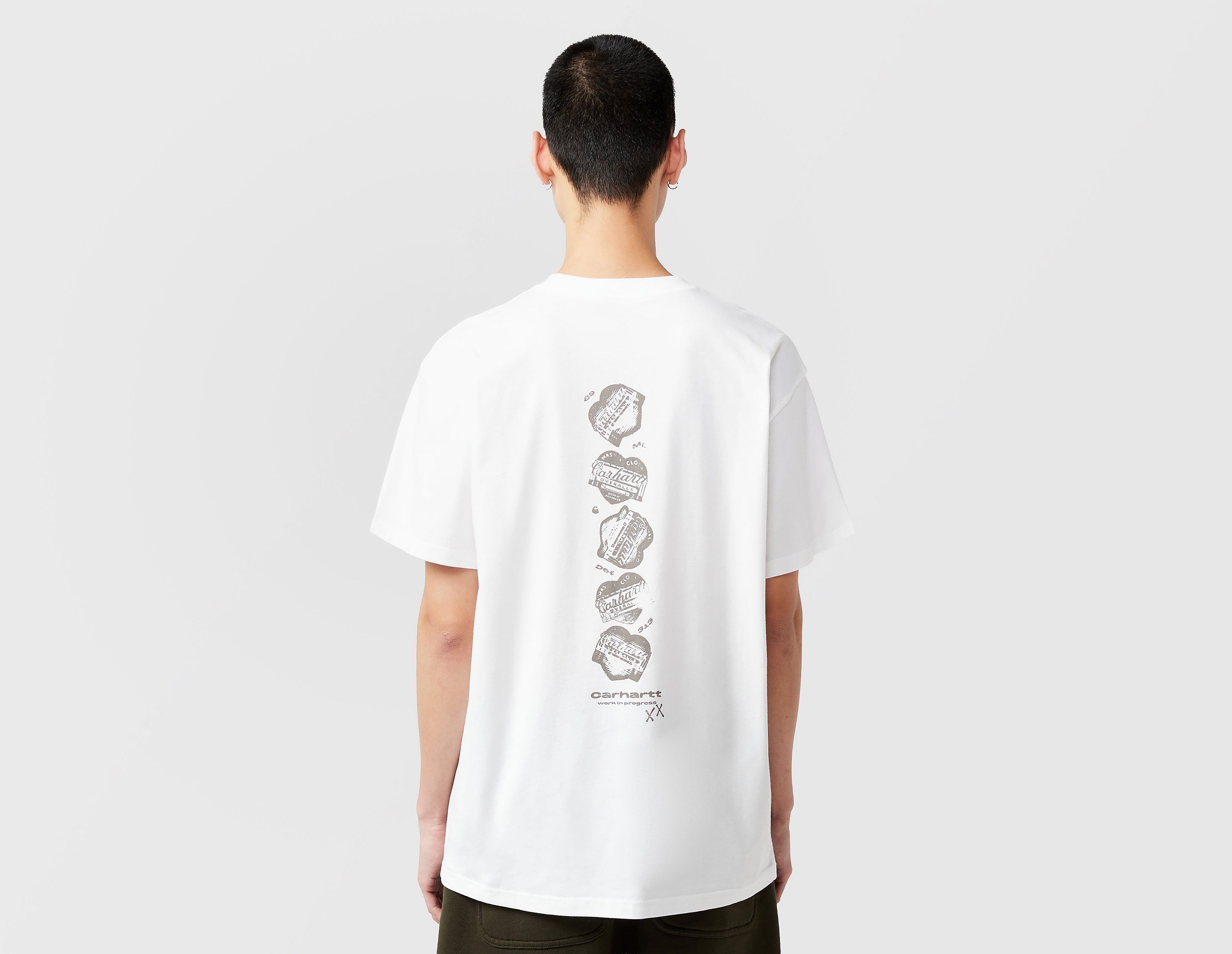 Carhartt WIP Garble T-Shirt, blanco