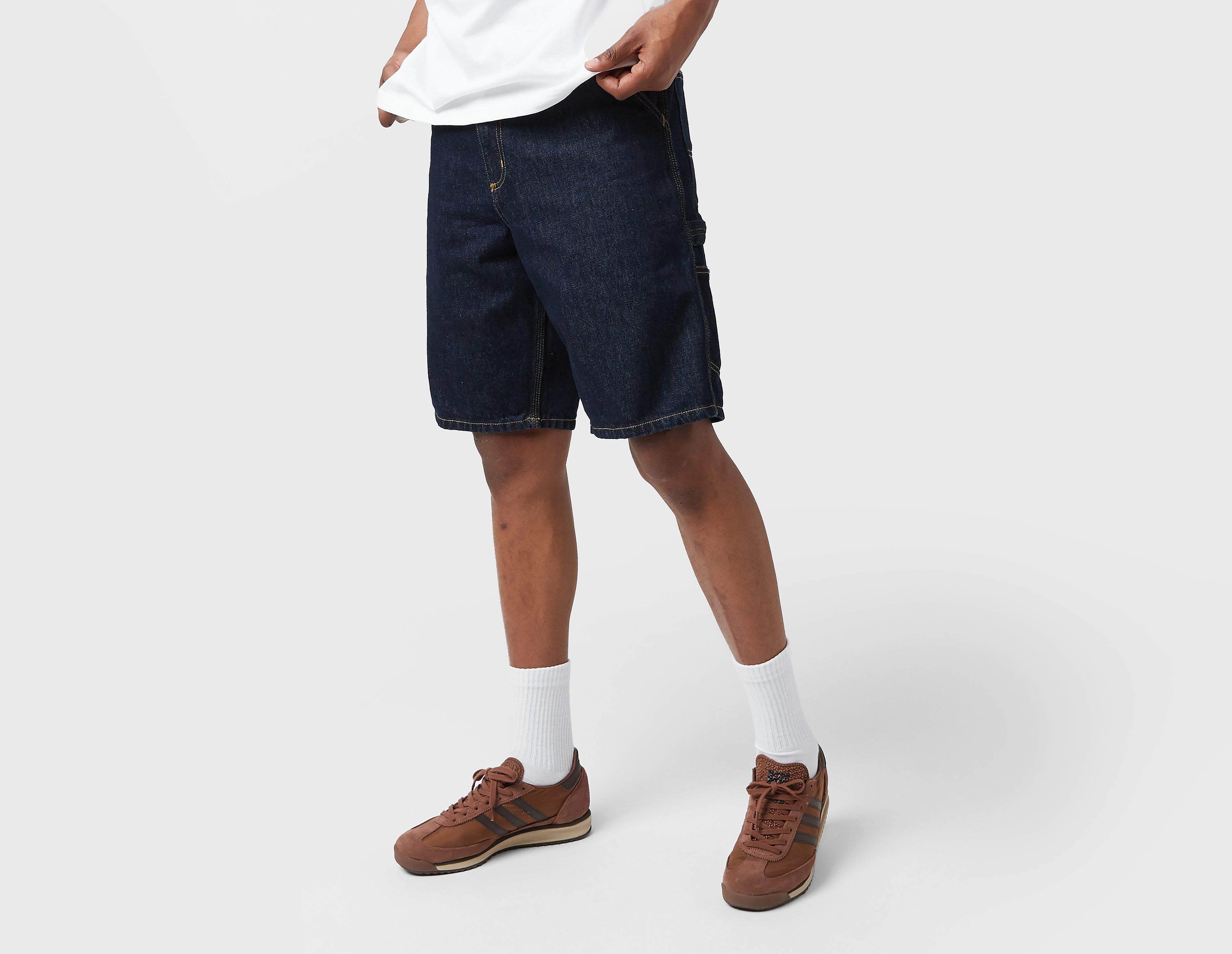 Carhartt WIP Single Knee Shorts, Blue
