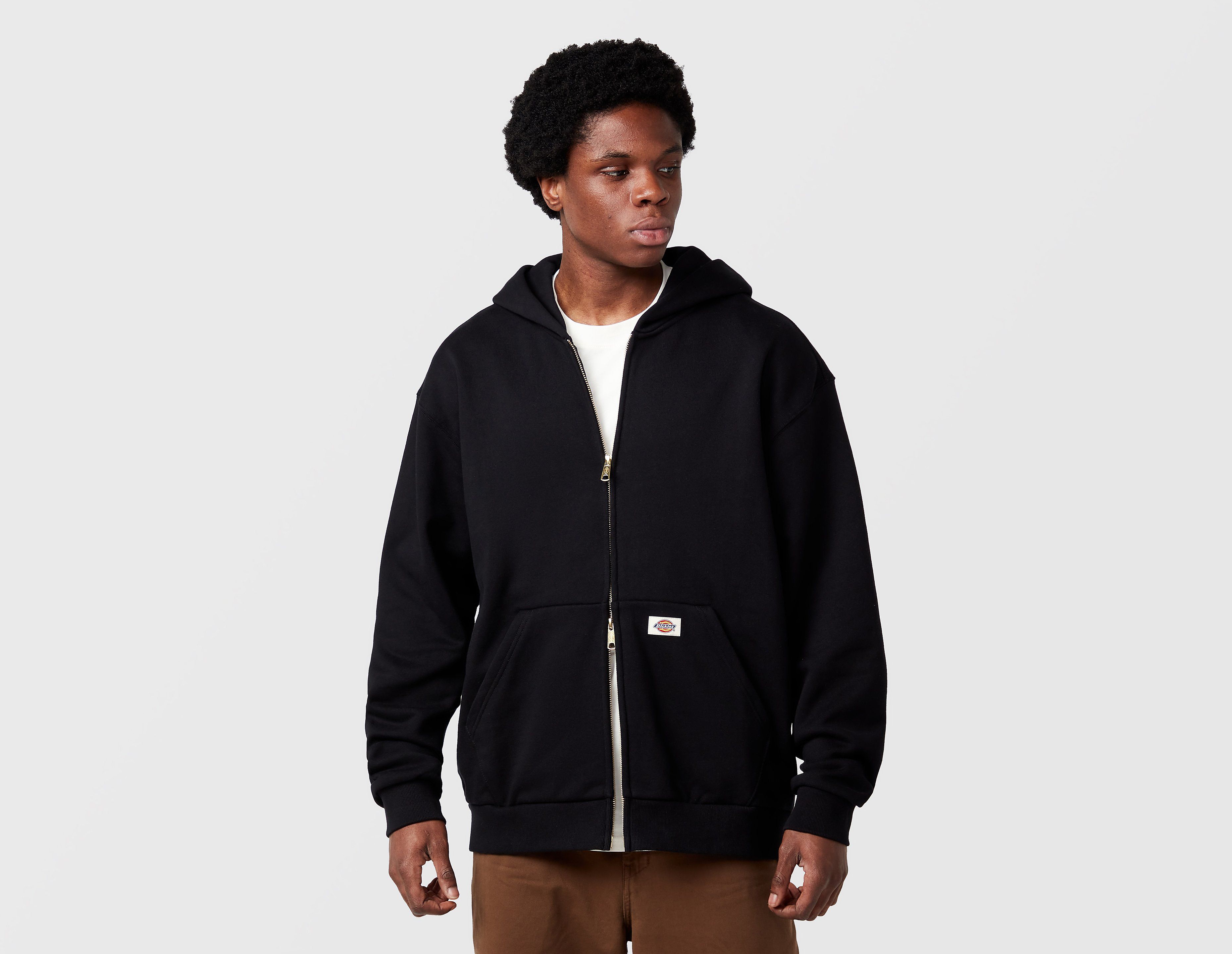 Dickies Fostoria Zip Hoodie, negro