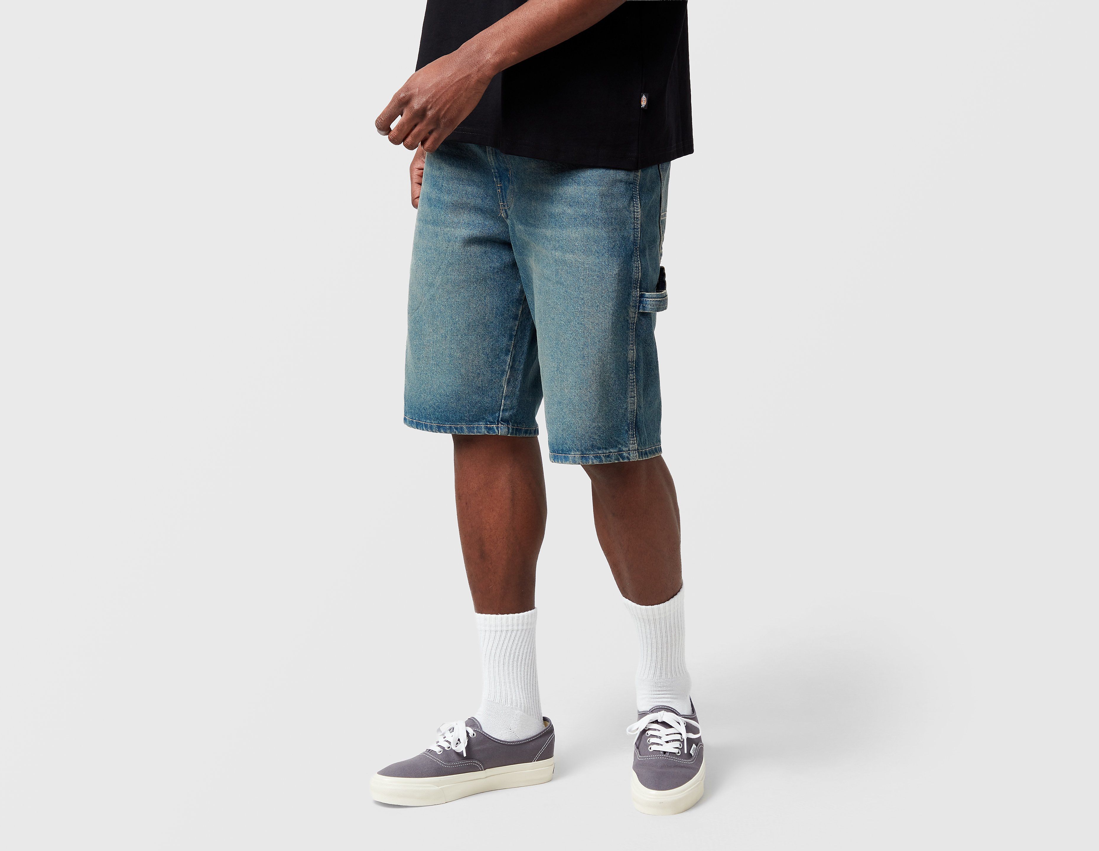 Dickies 993 11-Inch Carpenter Shorts, azul