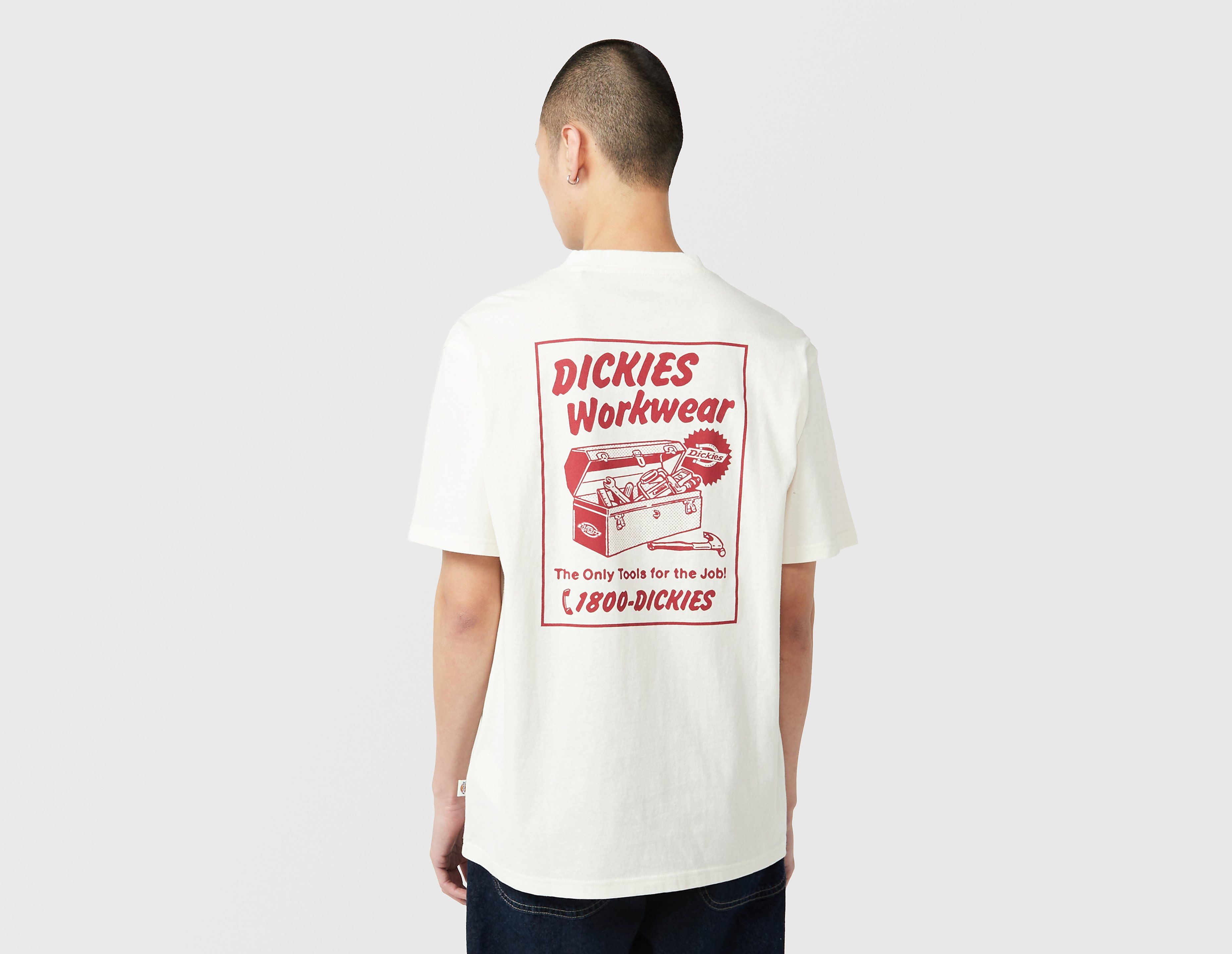 Dickies Dry Ridge T-Shirt, blanco