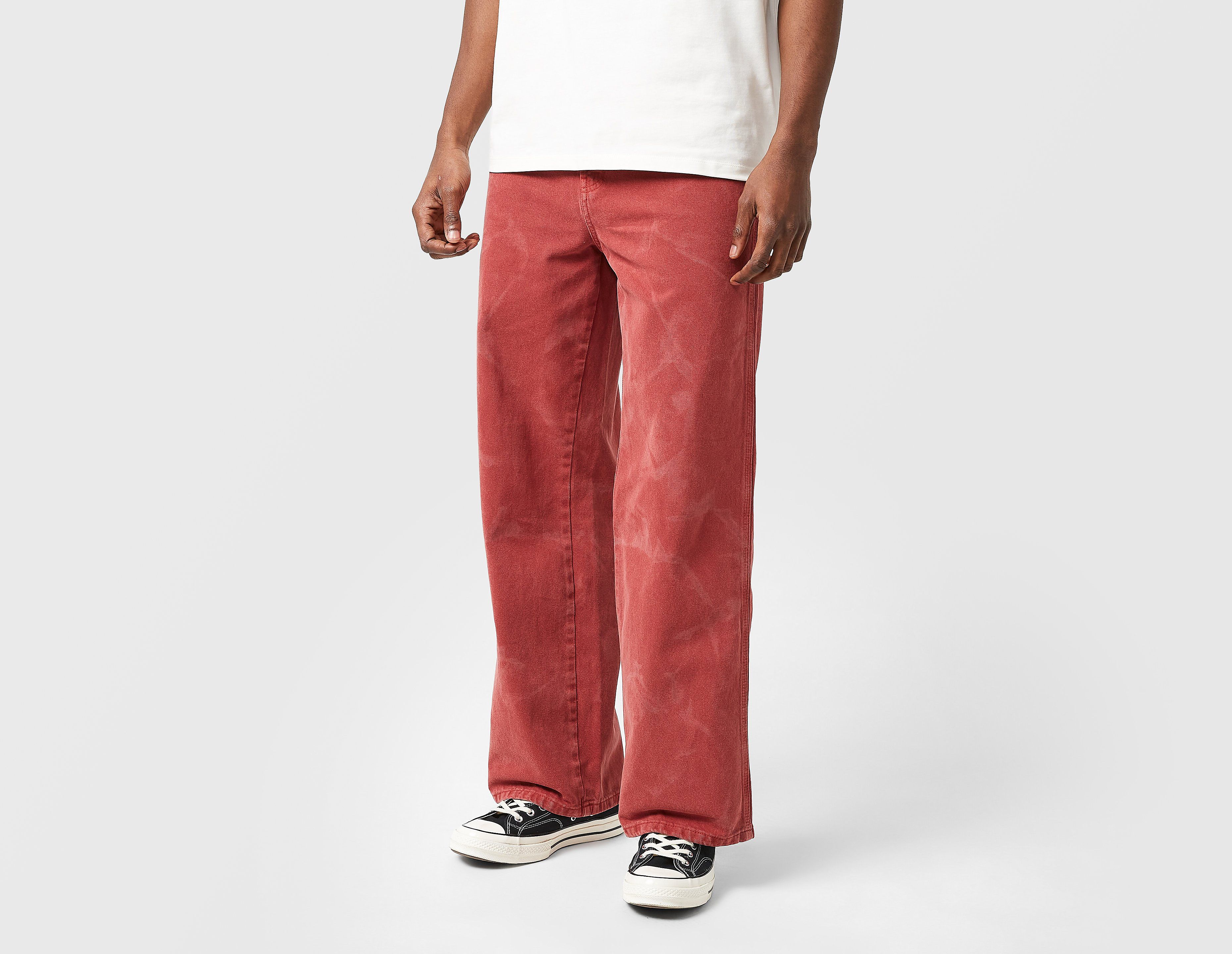 Dickies 958 Baggy Straight Work Jeans, rojo
