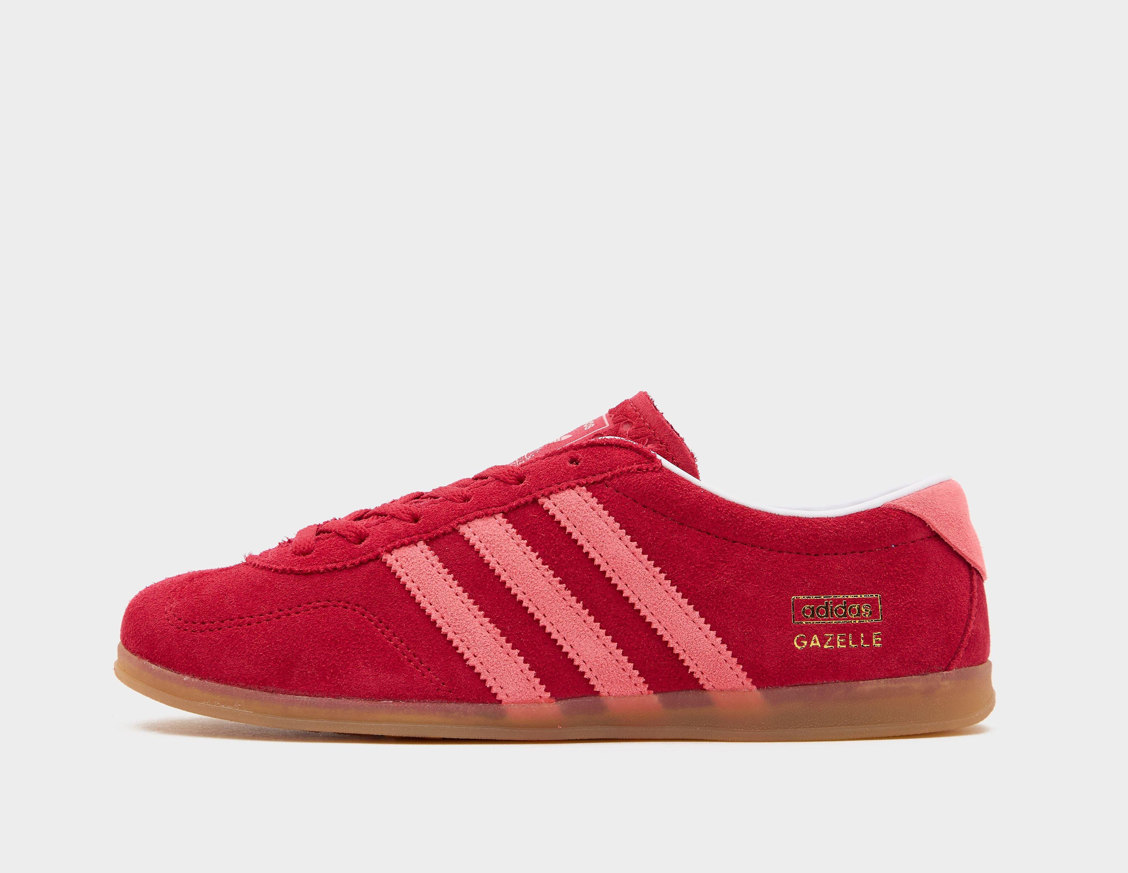 adidas Originals Gazelle Lo Pro para mujer, rojo