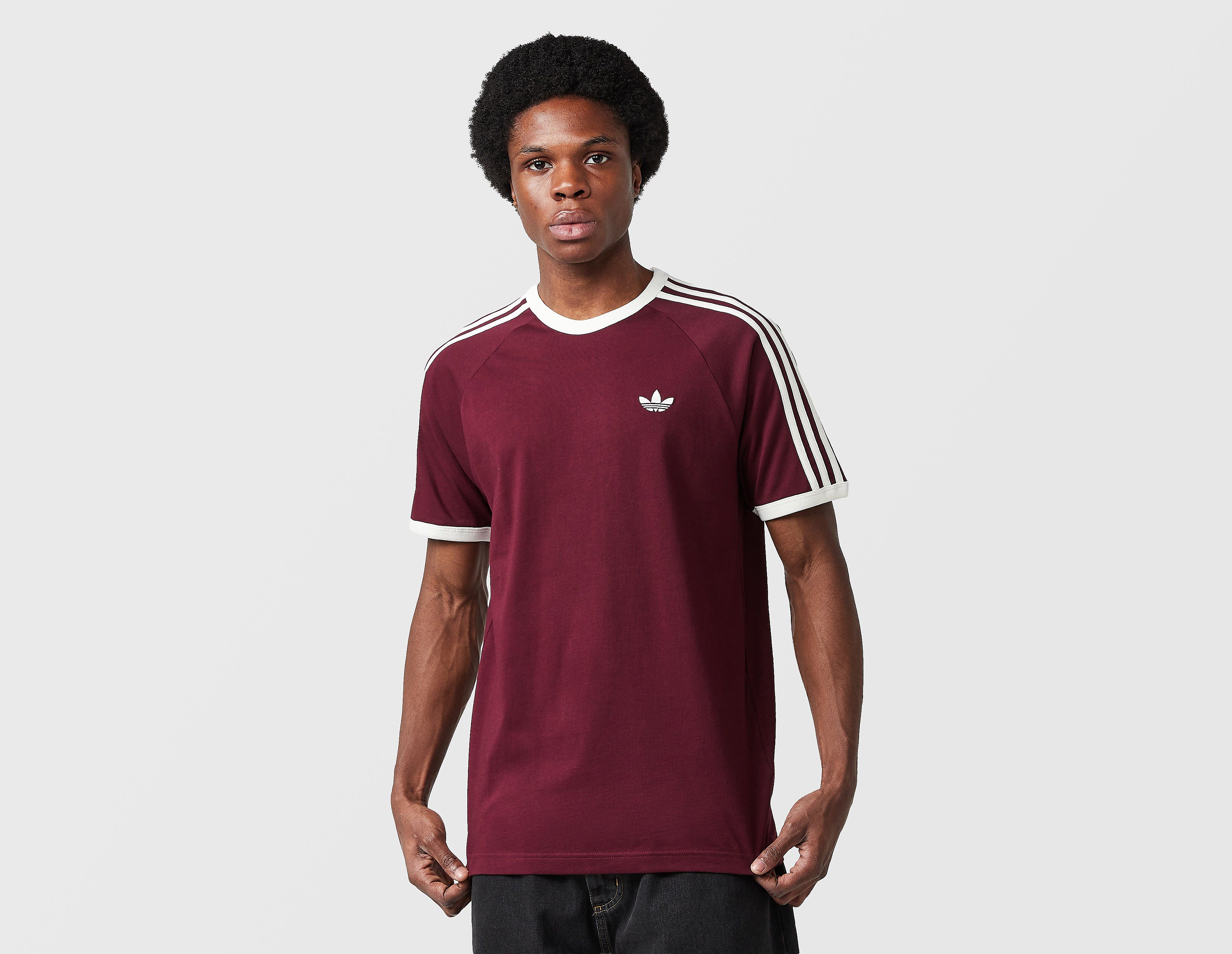 adidas Originals Adicolor Classics 3-Stripes T-Shirt, rojo