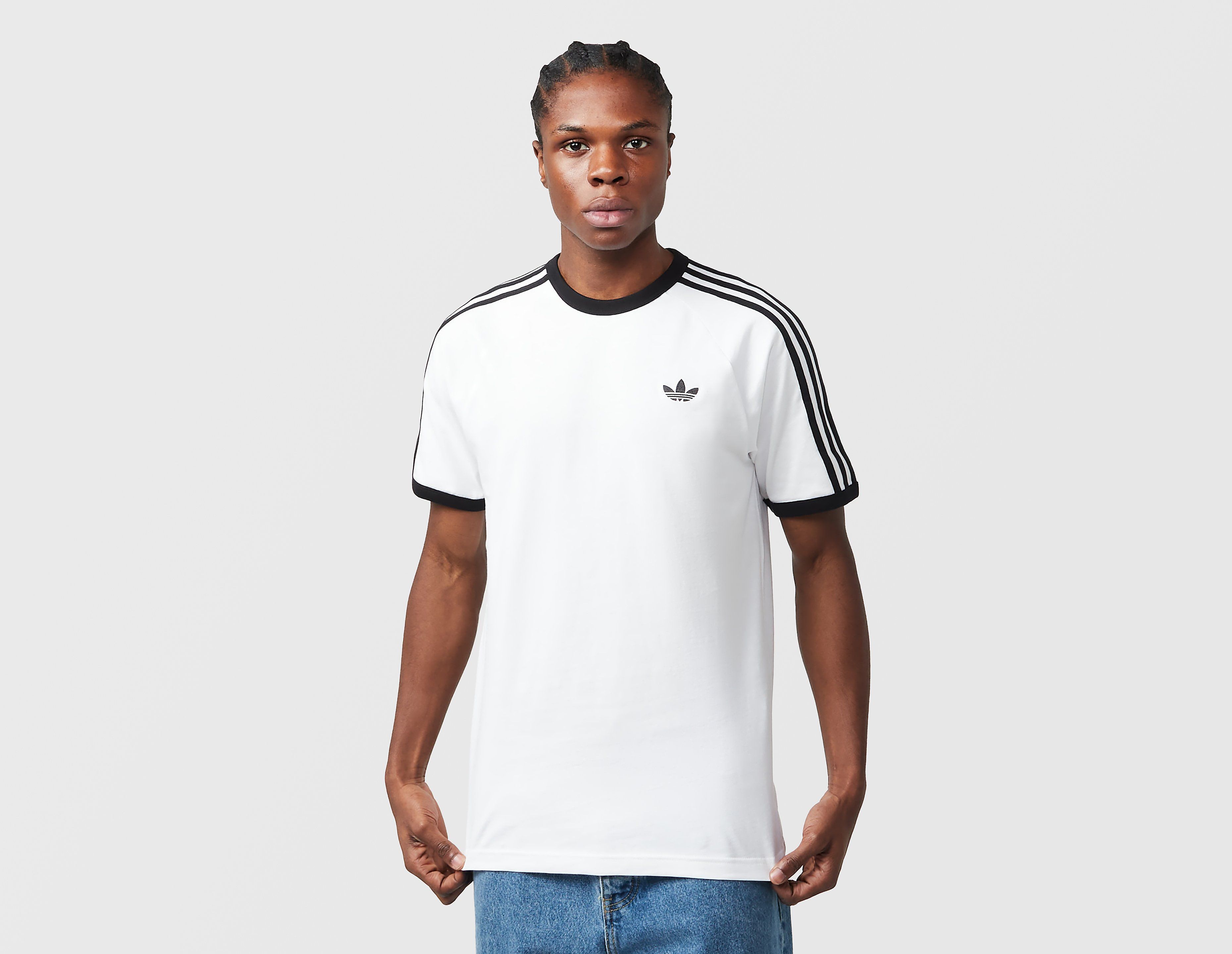 adidas Originals Adicolor Classics 3-Stripes T-Shirt, blanco