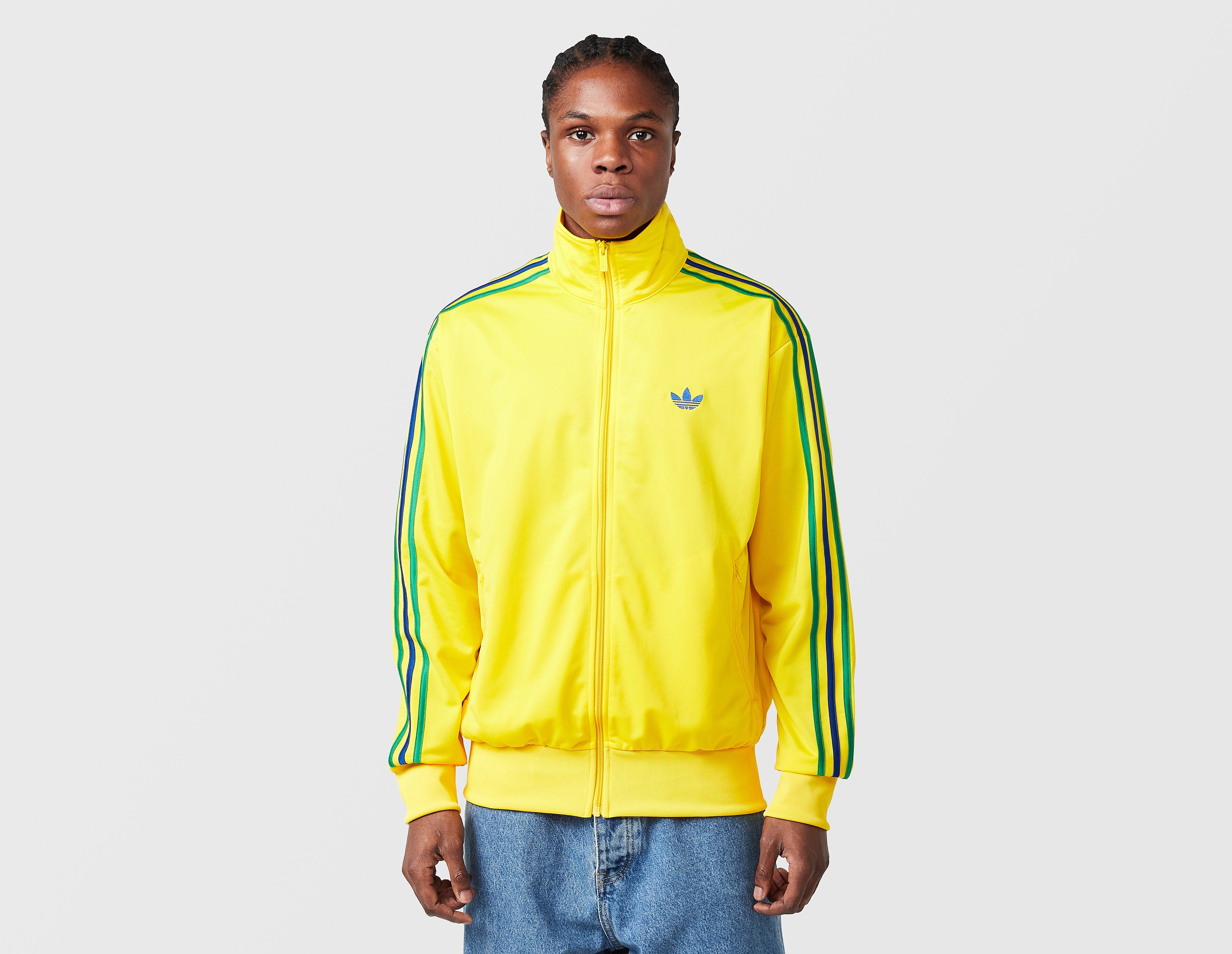 adidas Originals chaqueta de chándal Adicolor Classics Firebird, amarillo