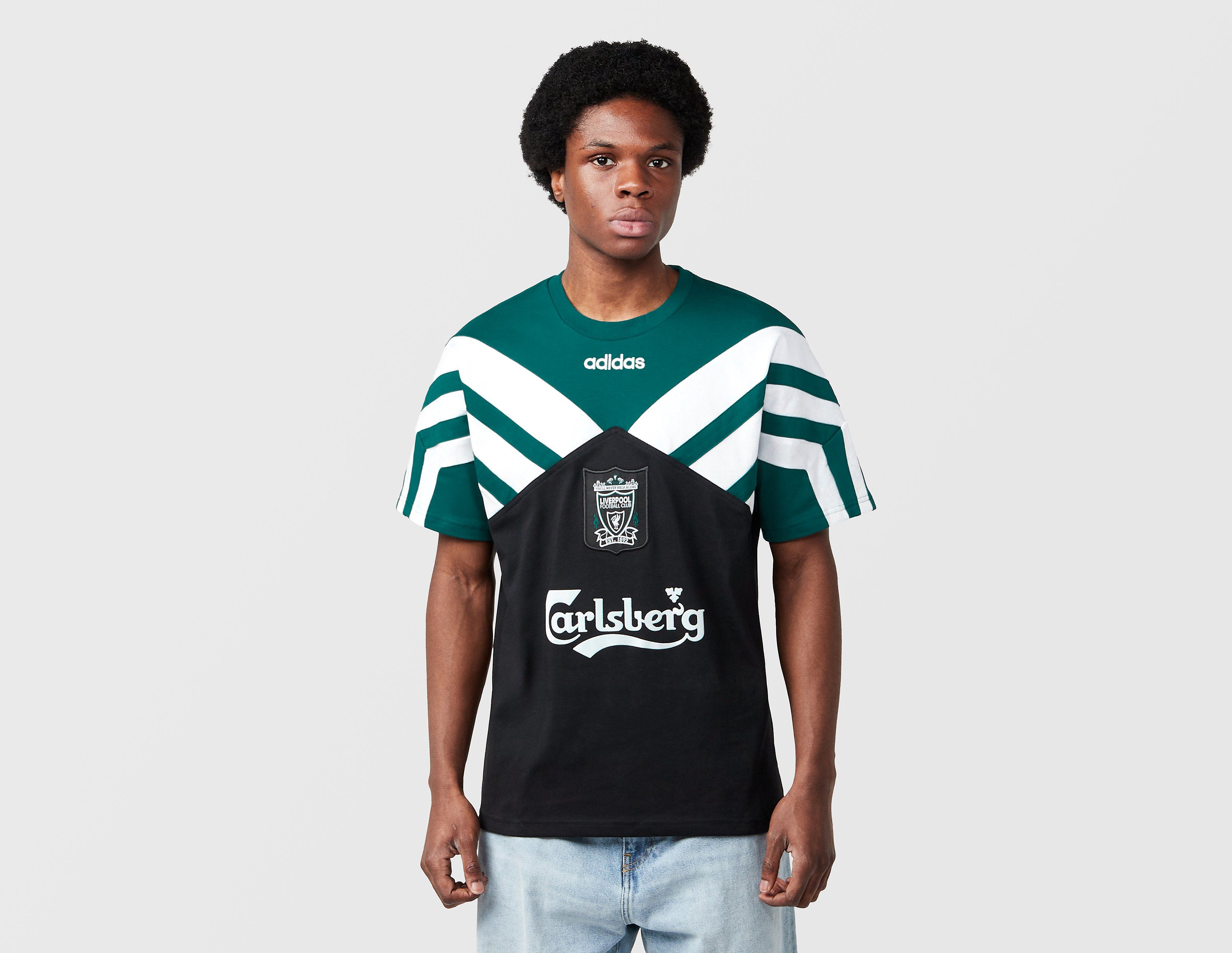 adidas Liverpool FC 95/96 Away T-Shirt, negro