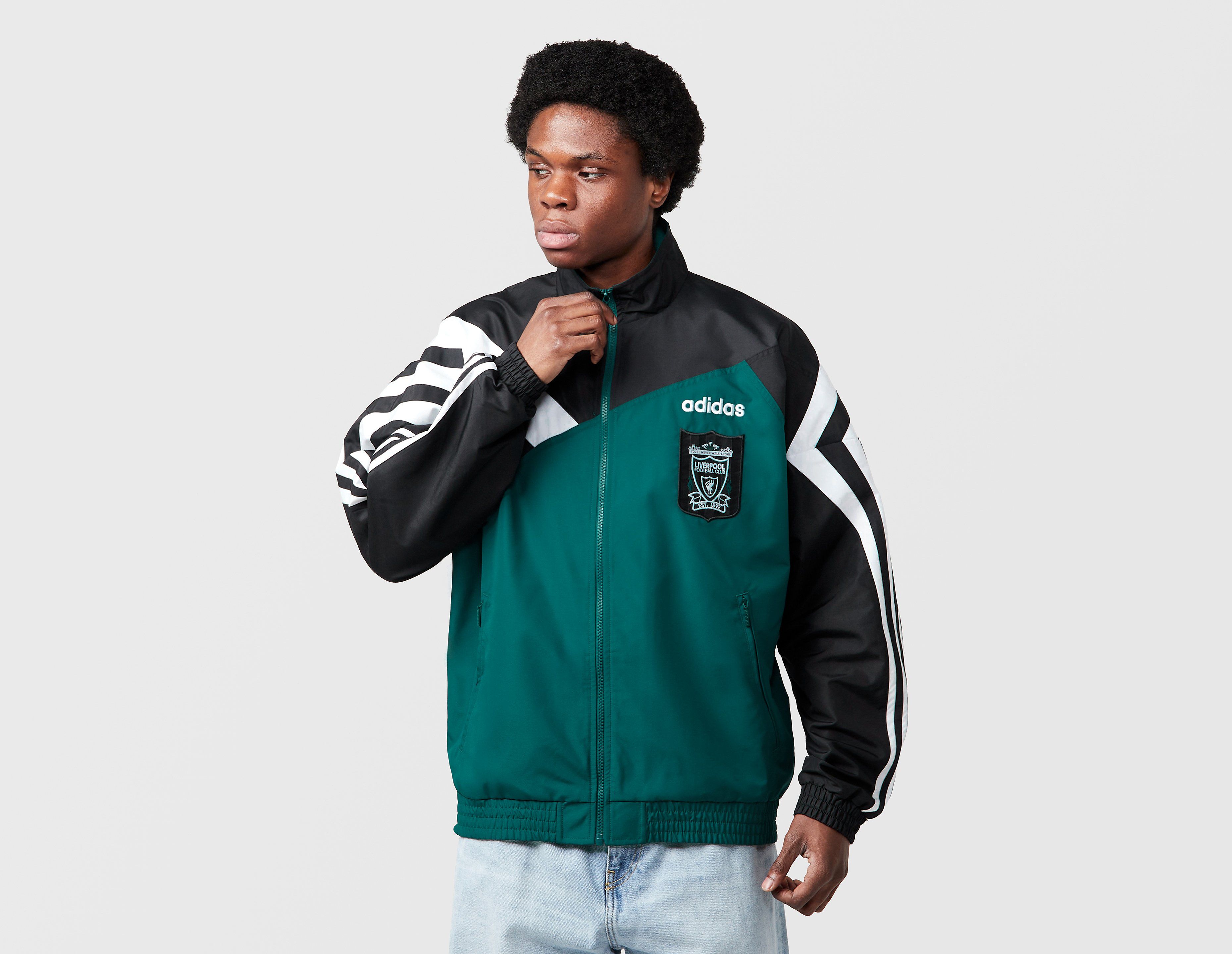 adidas Liverpool FC 95/96 Away Track Top, verde