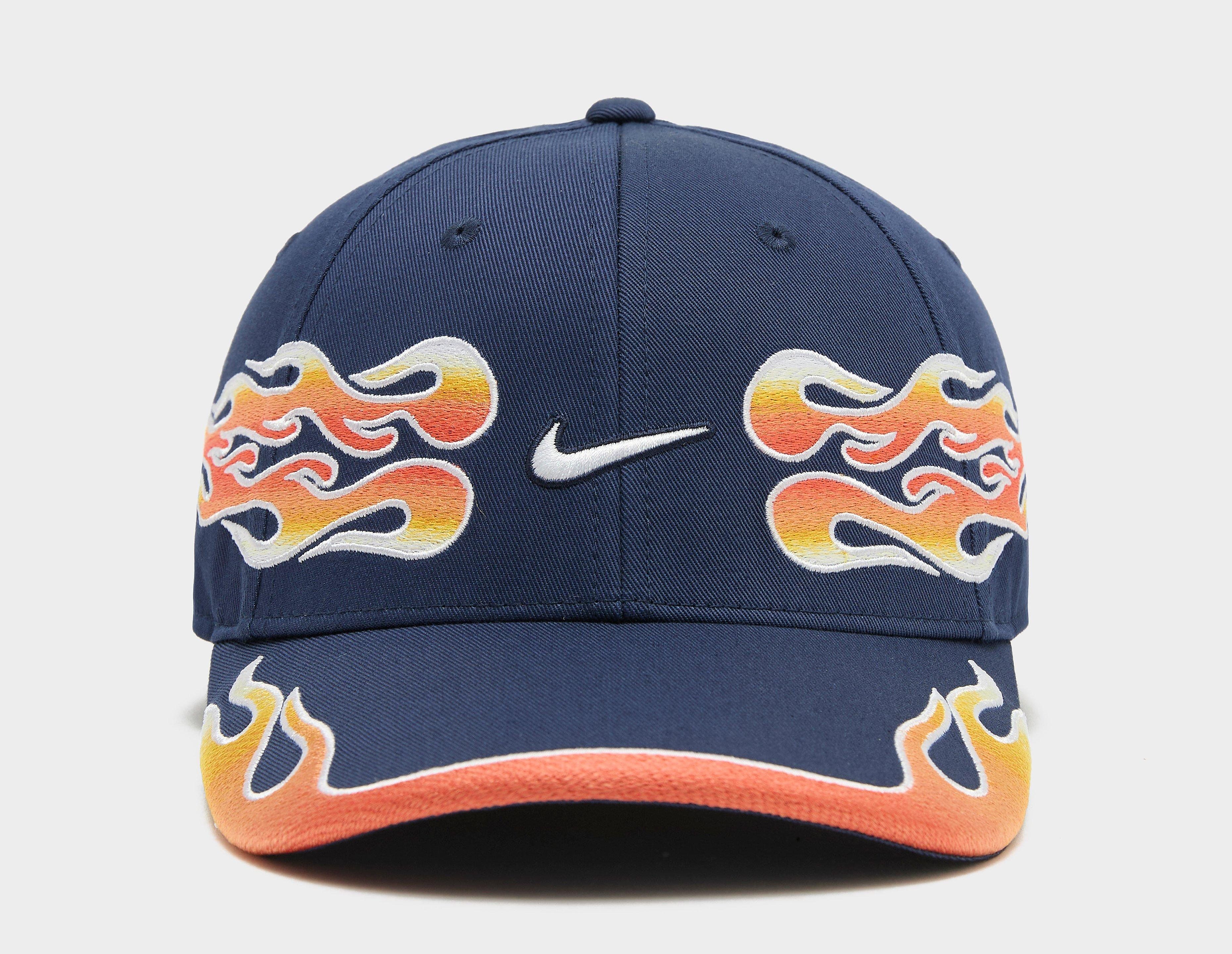 Nike Club Structured OG Flame Cap, azul
