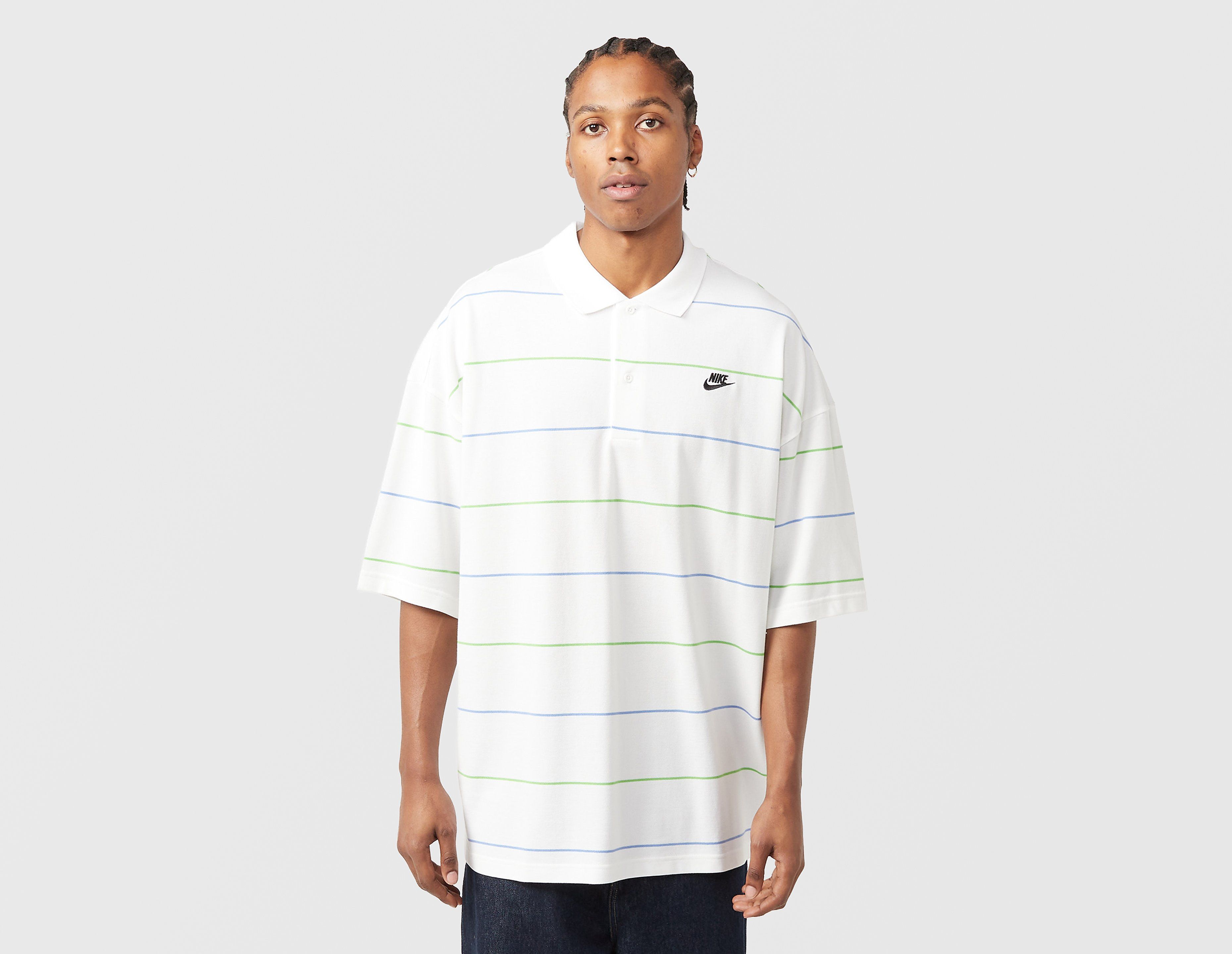 Nike Club Oversized Polo Shirt, blanco