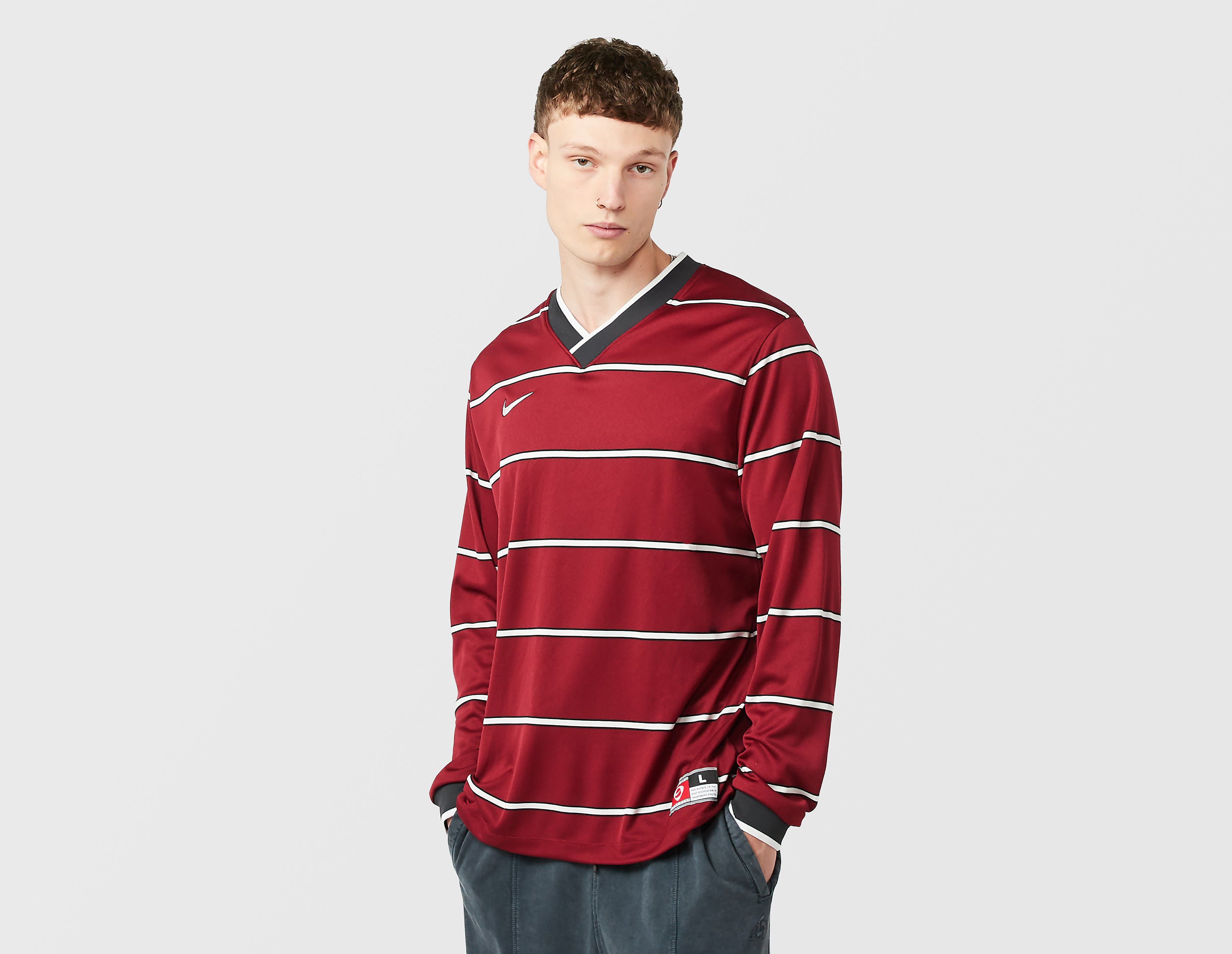 Nike Energy Dri-FIT Long Sleeve Football Top, rojo