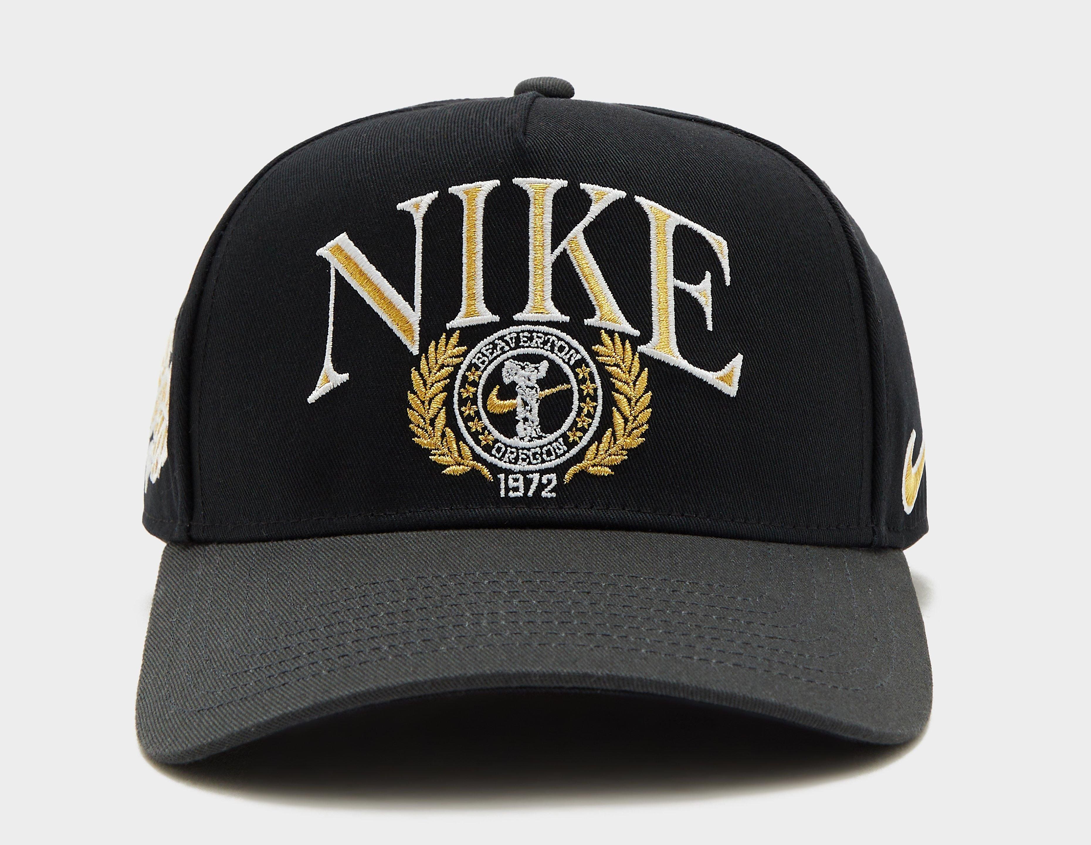 Nike Rise Structured A-Frame Cap, negro