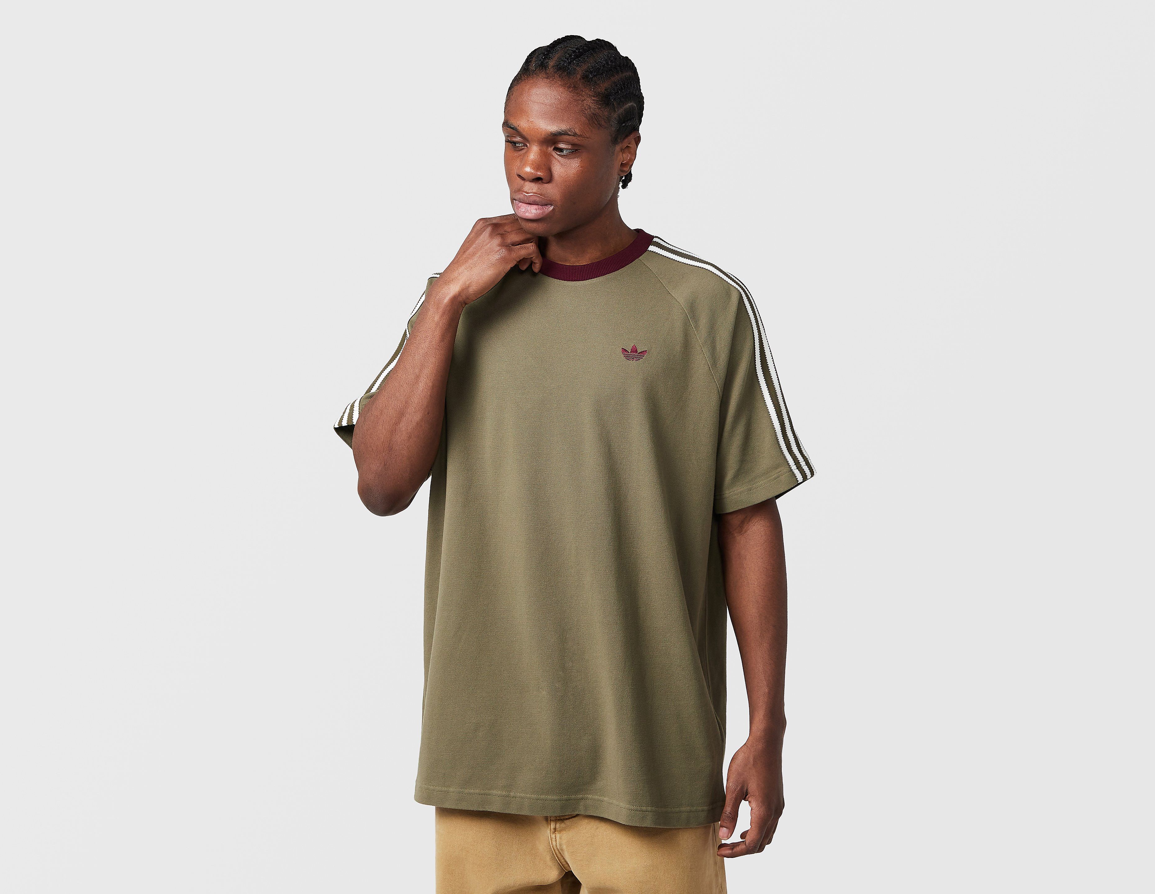 adidas Originals Britcore Ringer T-Shirt, verde