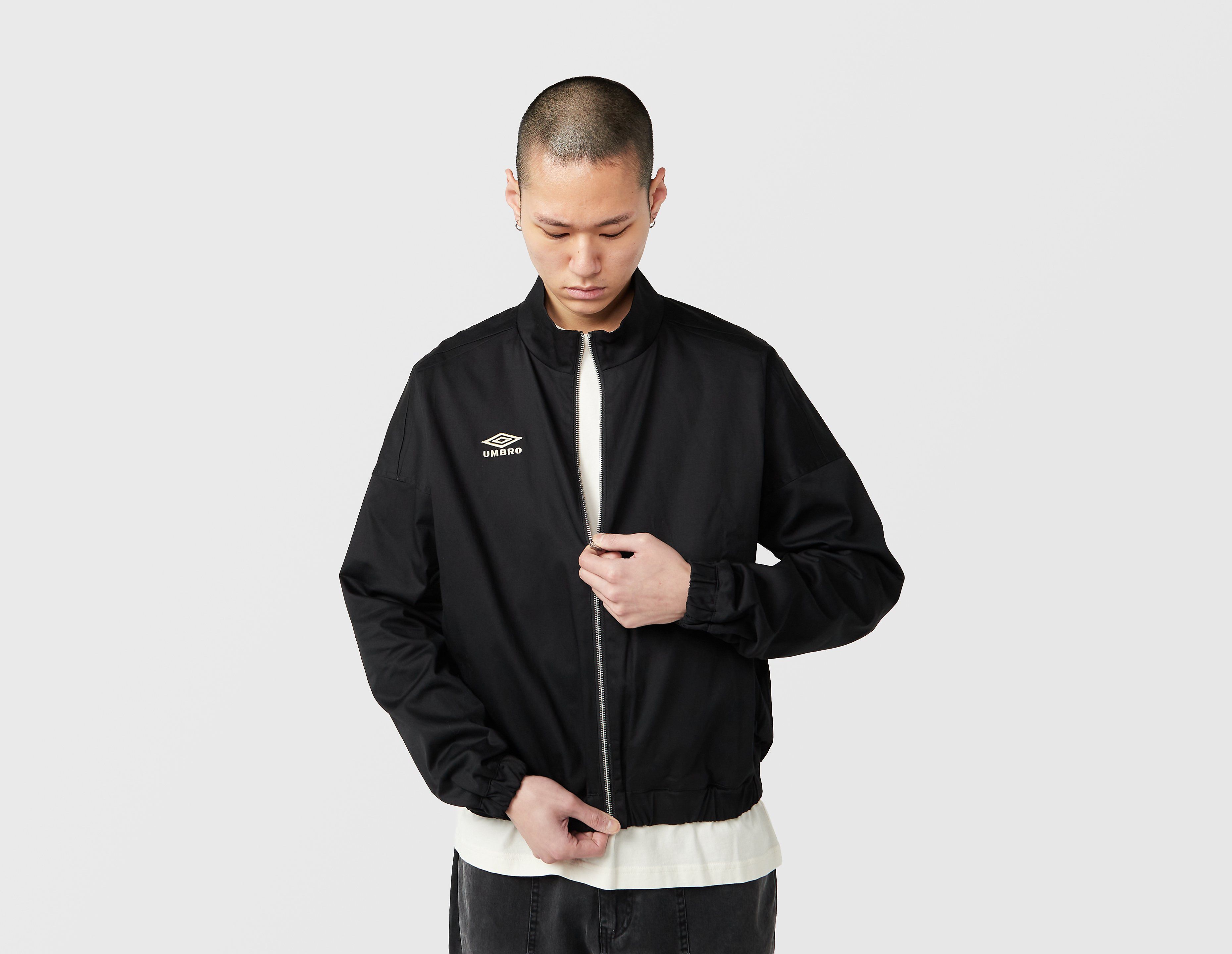 Umbro Sports Culture Harrington Jacket, negro
