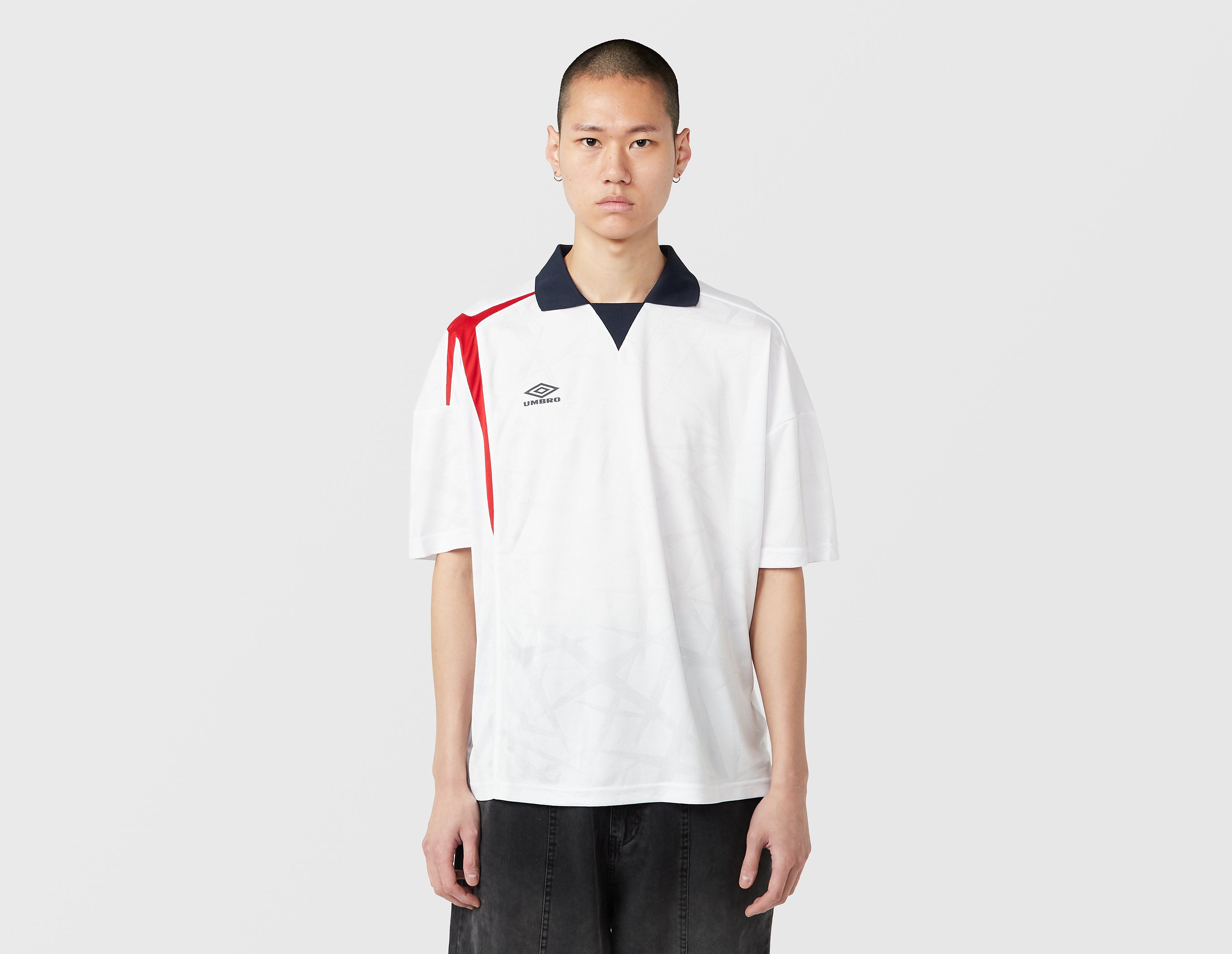 Umbro Sports Culture Boxy Football Shirt, blanco