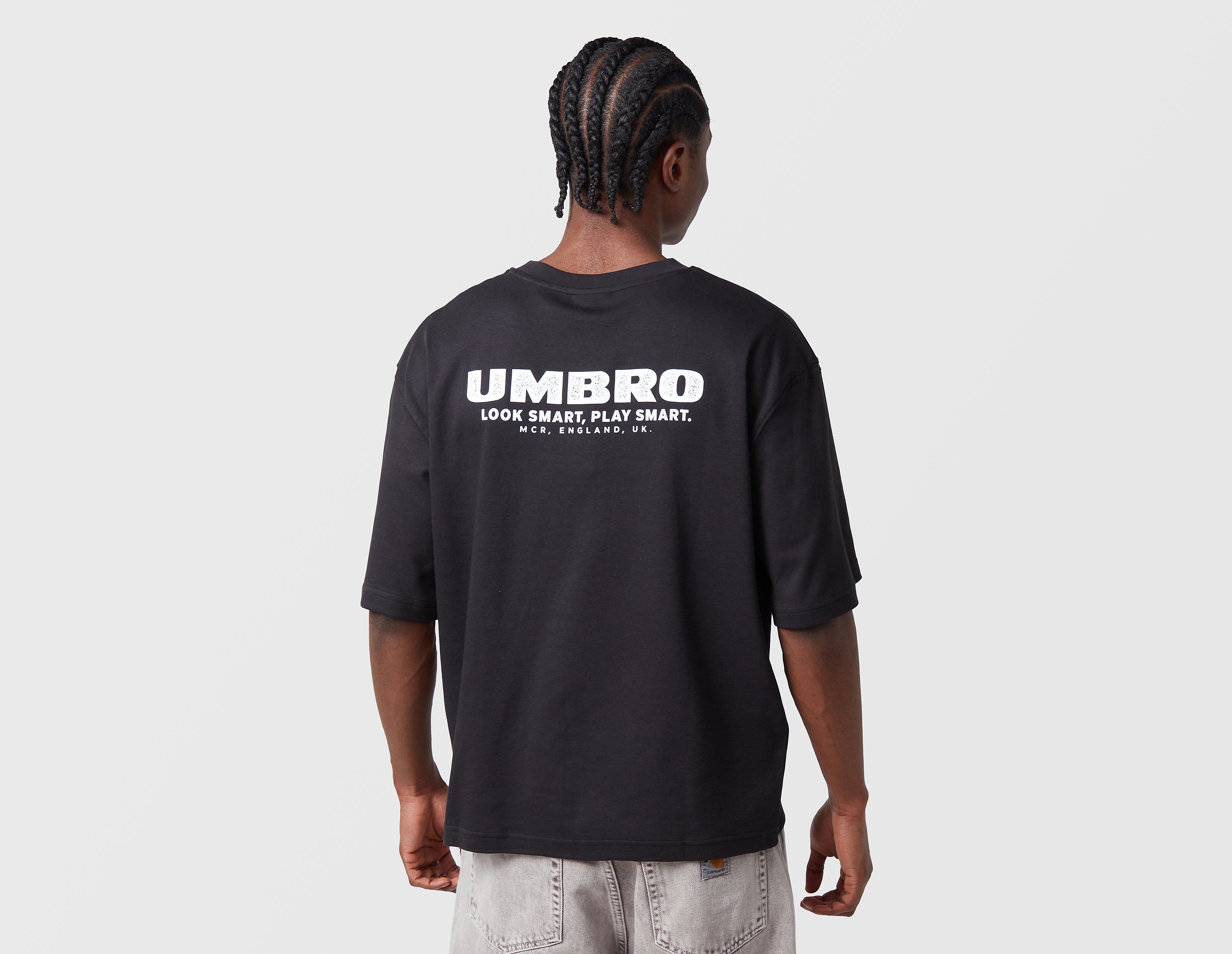 Umbro Sports Culture Play Smart T-Shirt, negro