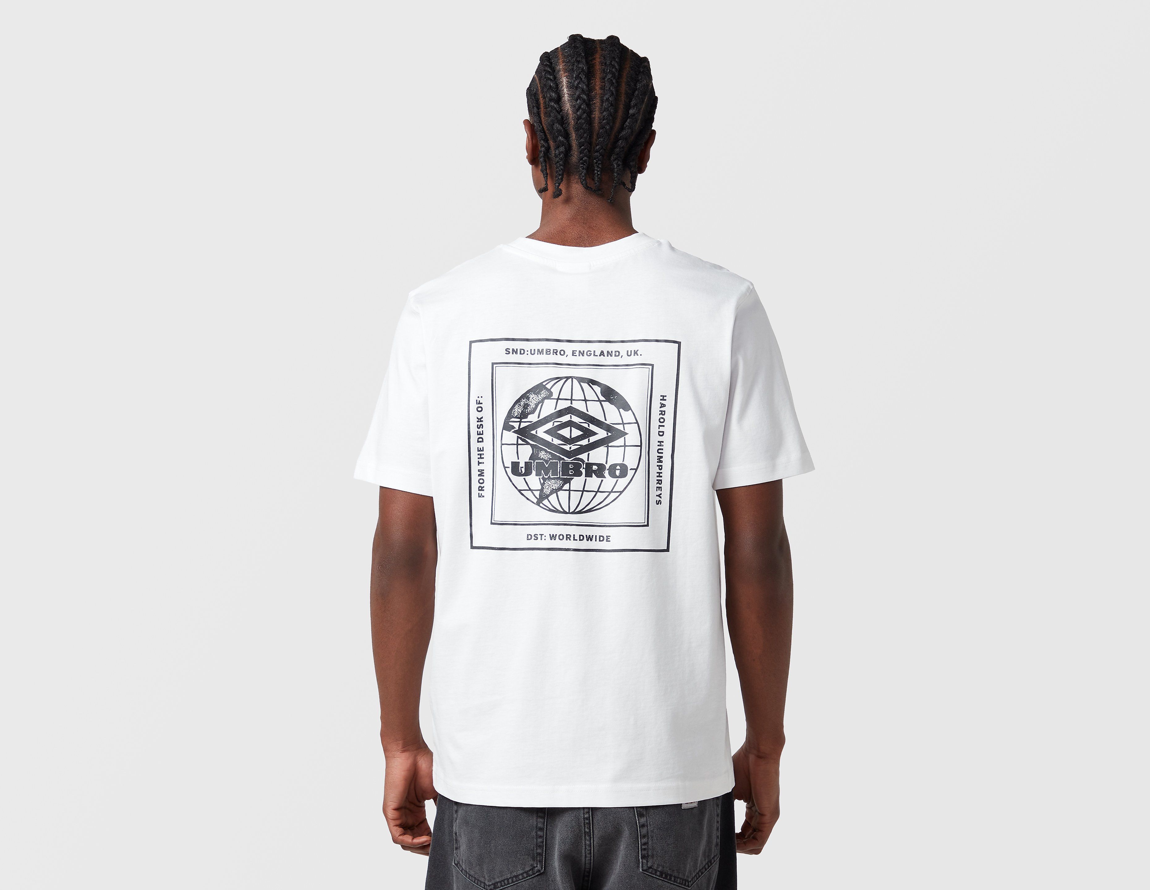 Umbro Sports Culture Destination T-Shirt, blanco