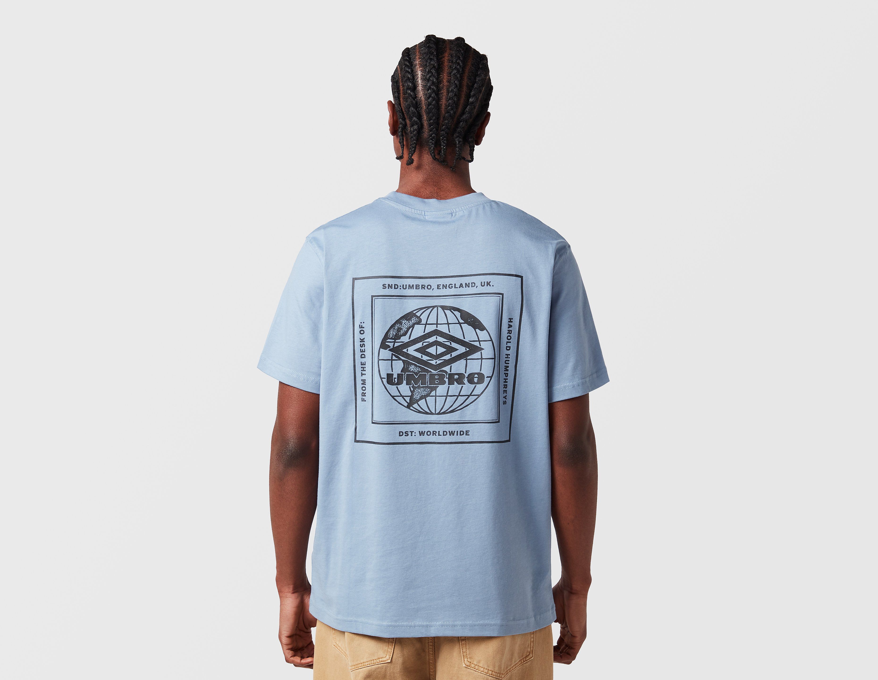 Umbro Sports Culture Destination T-Shirt, azul