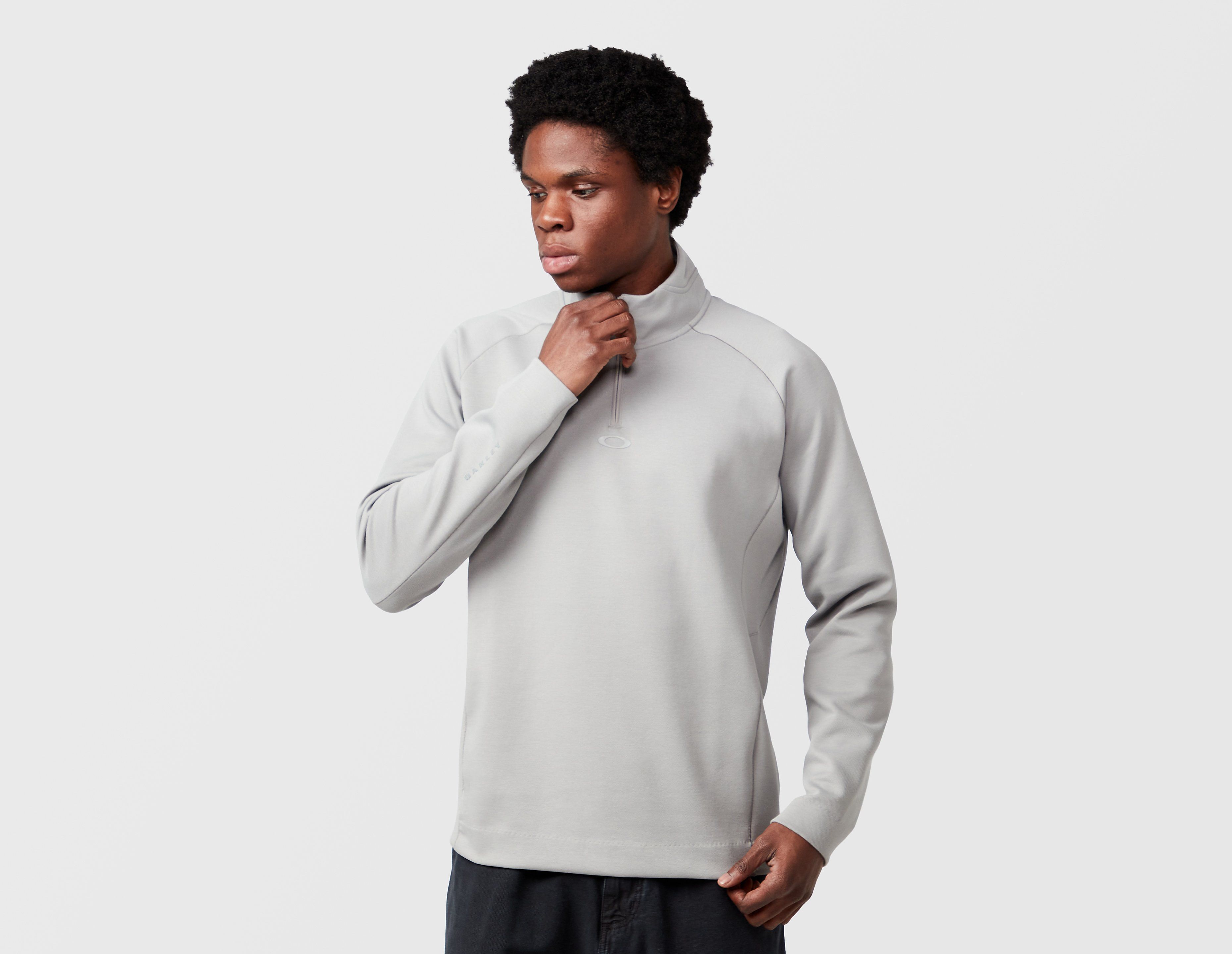 Oakley Platform 1/4 Zip Sweatshirt, gris