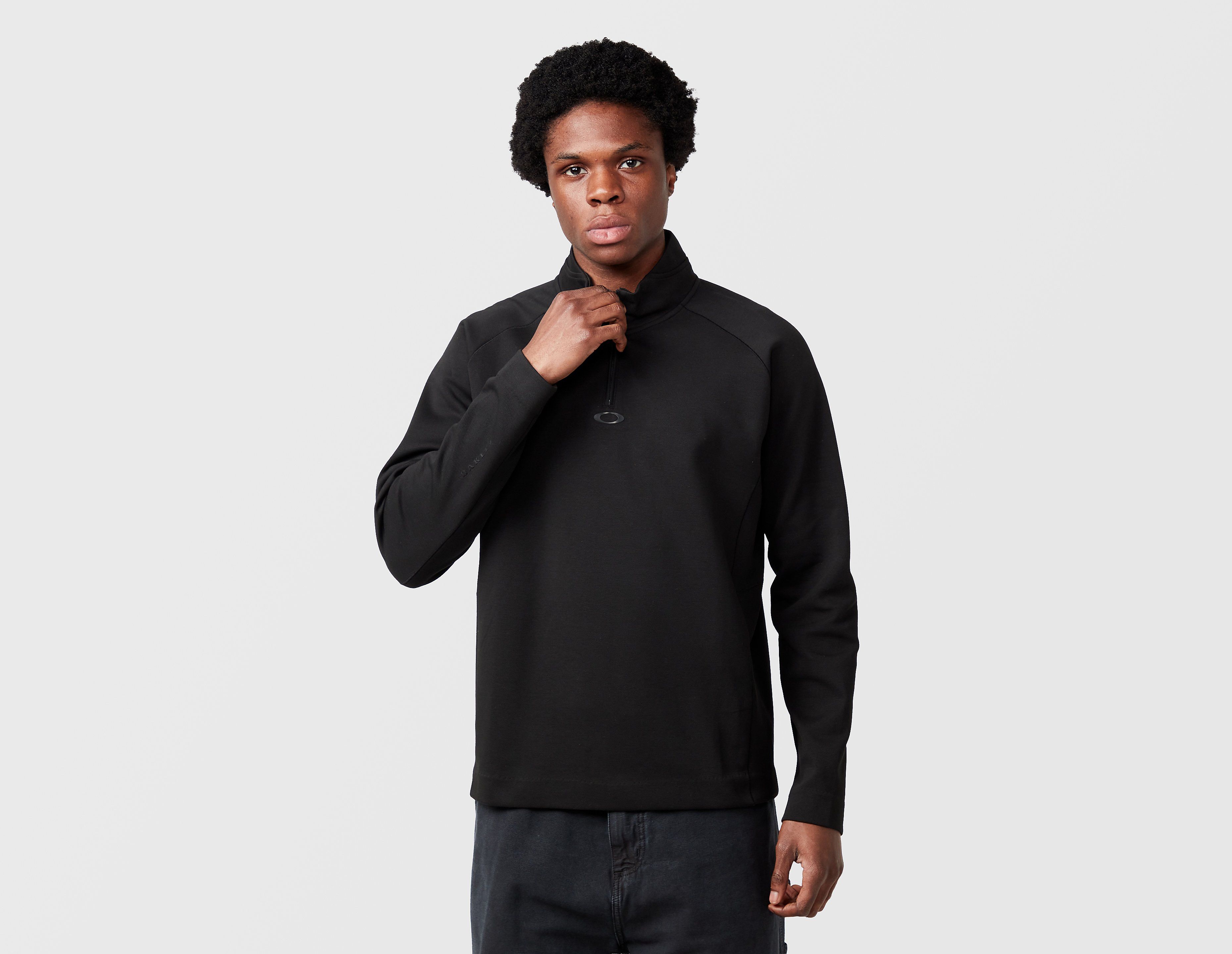 Oakley Platform 1/4 Zip Sweatshirt, negro