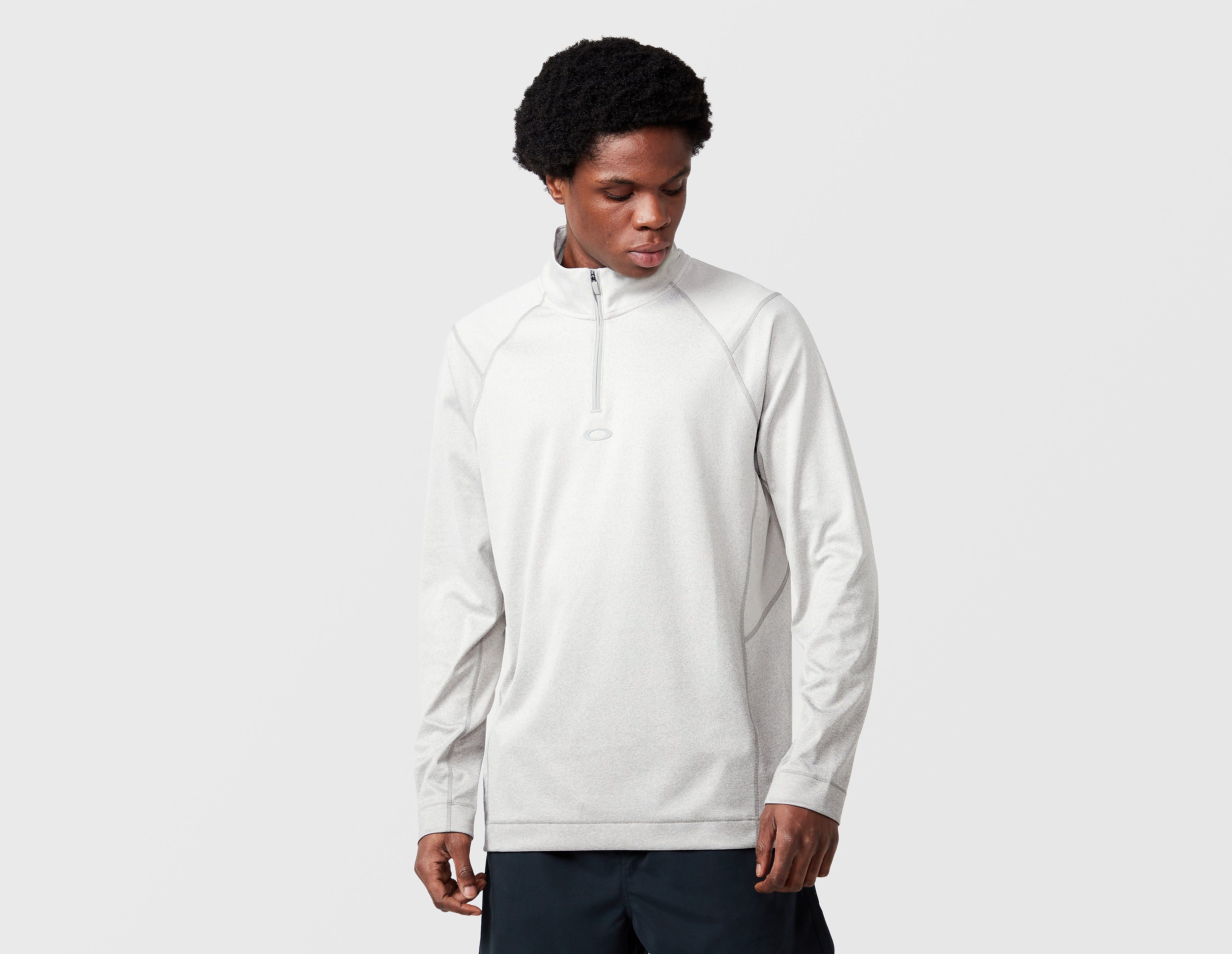 Oakley C1 Jacquard 1/4 Zip Top, gris
