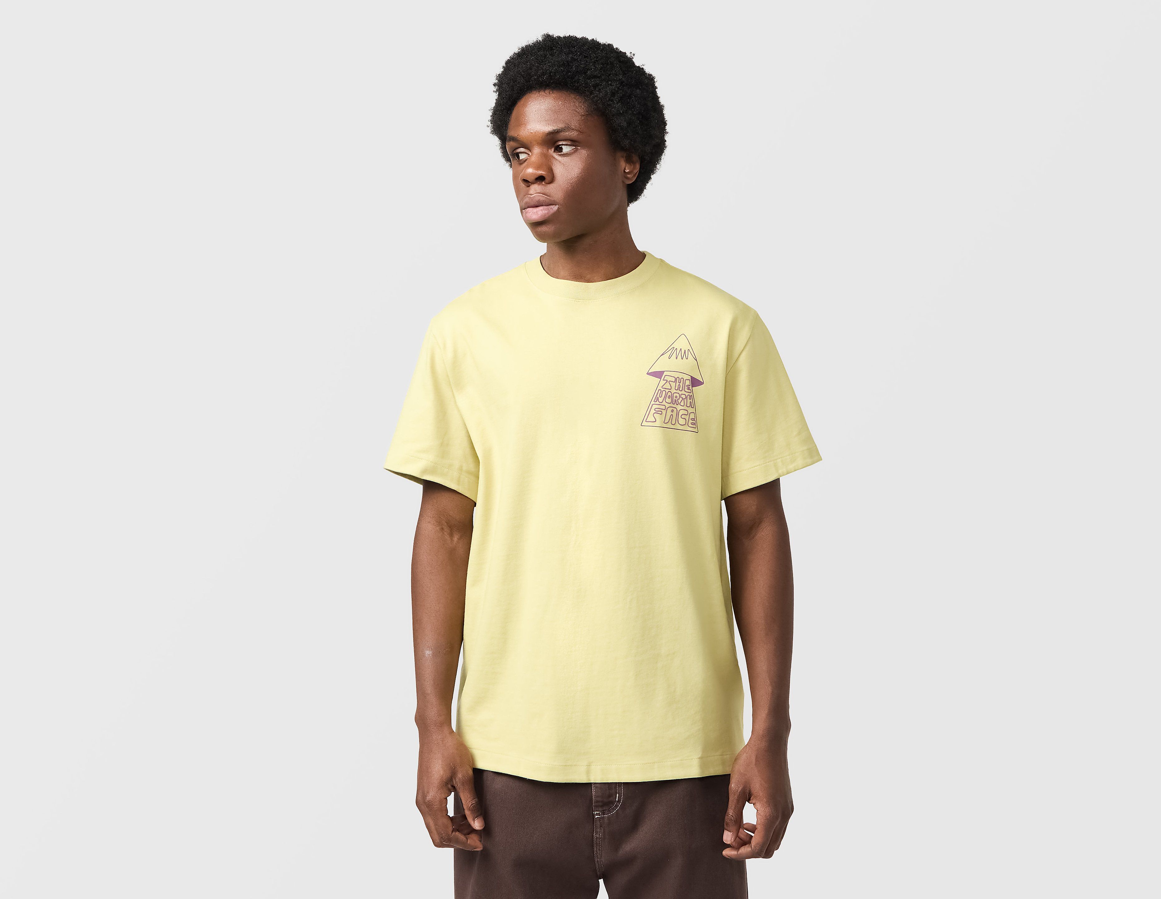 The North Face Mountain T-Shirt, geel