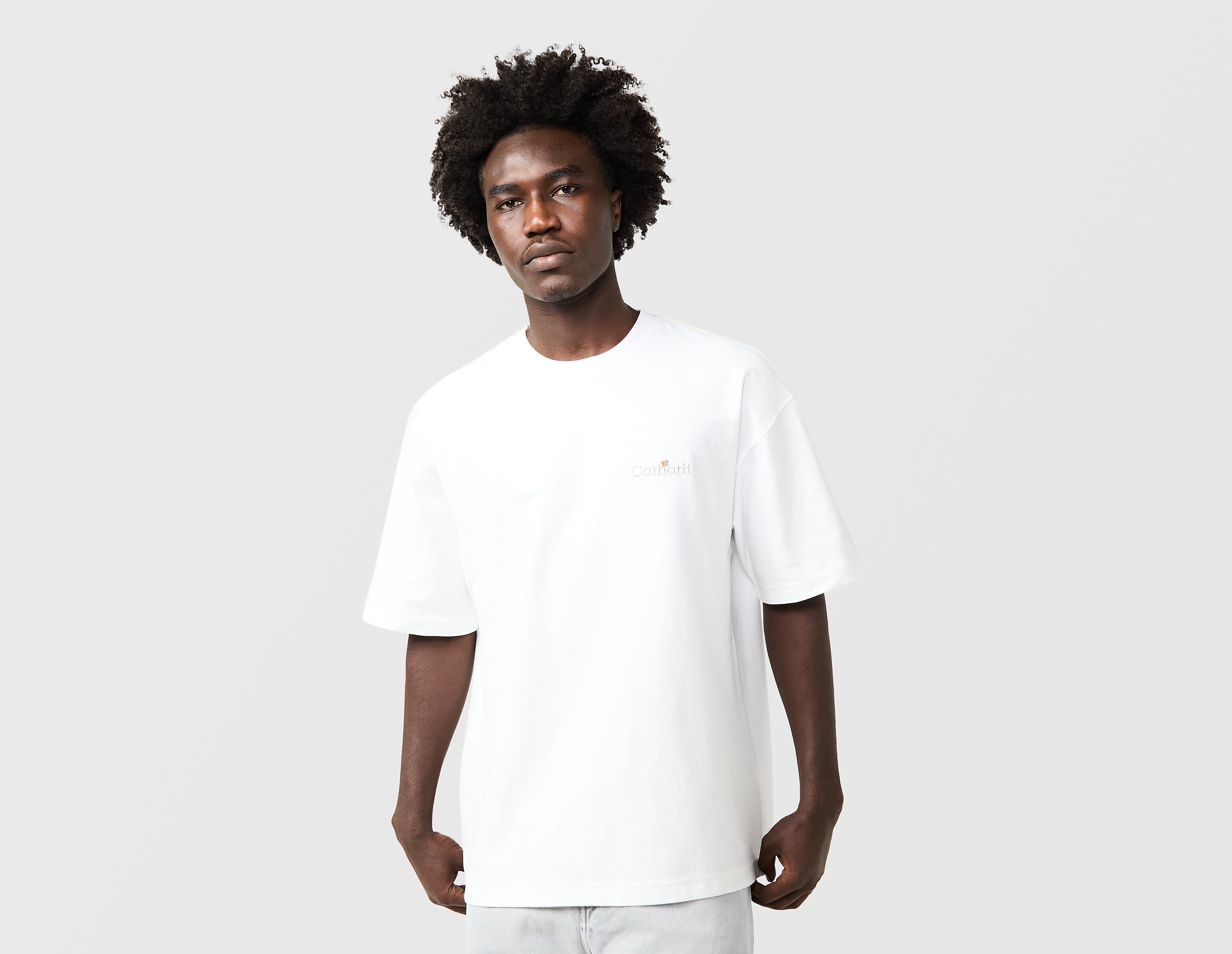 Carhartt WIP Label T-Shirt, blanco