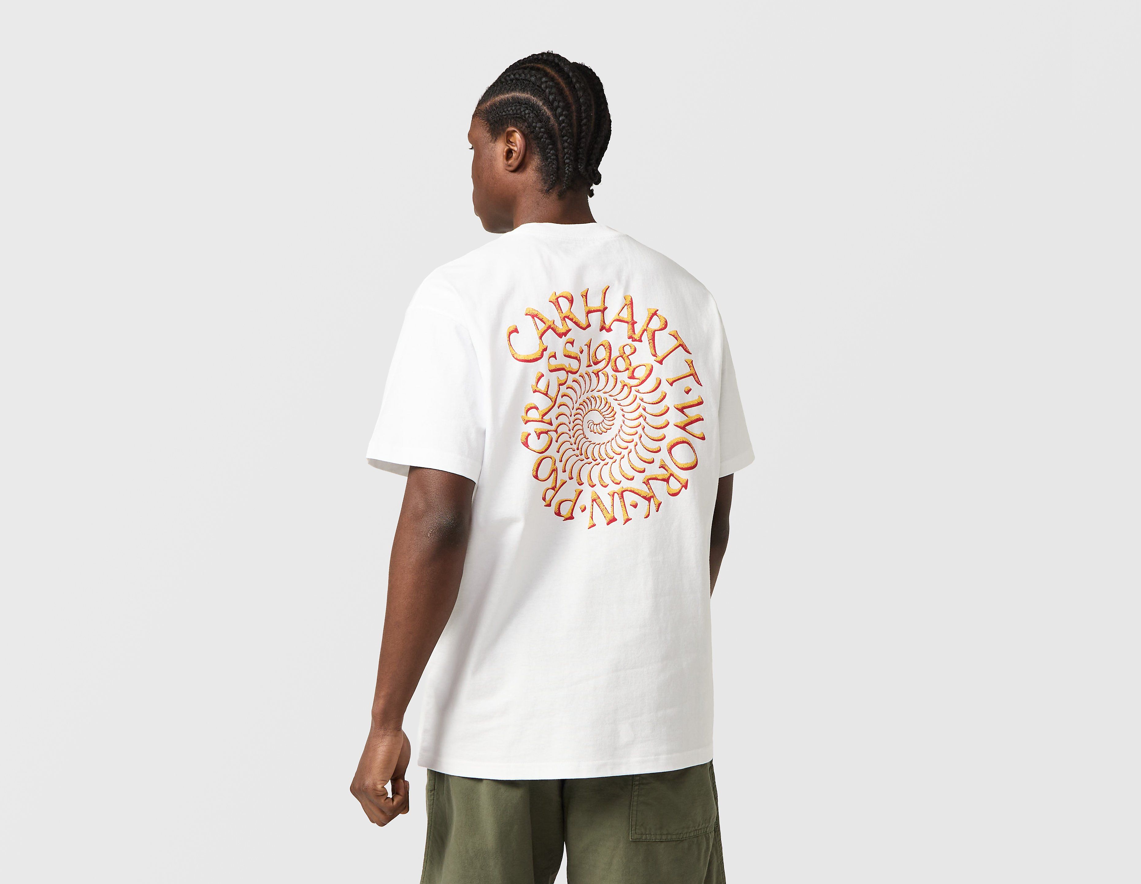 Carhartt WIP Spirals T-Shirt, wit