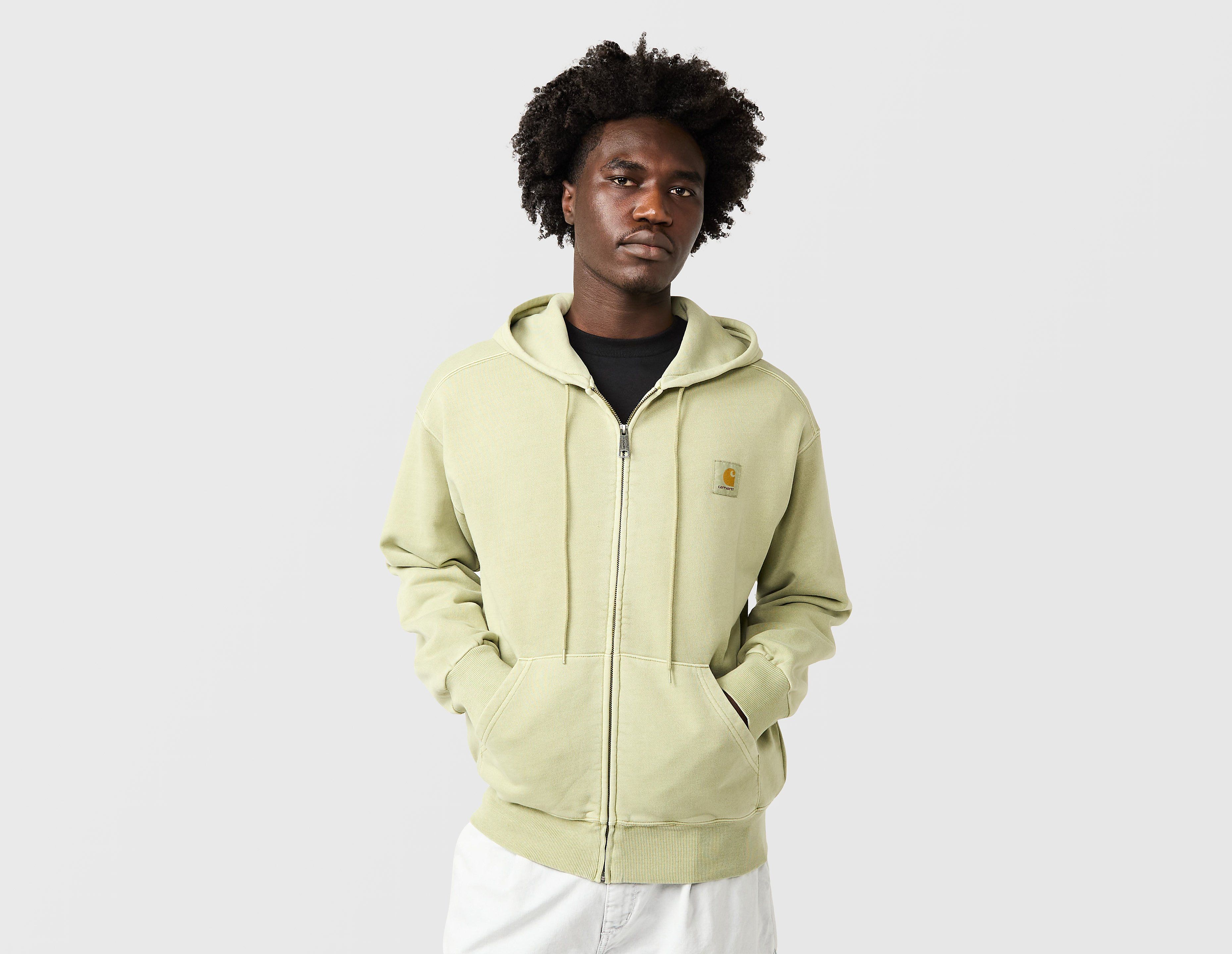Carhartt WIP Nelson Zip Hoodie, verde