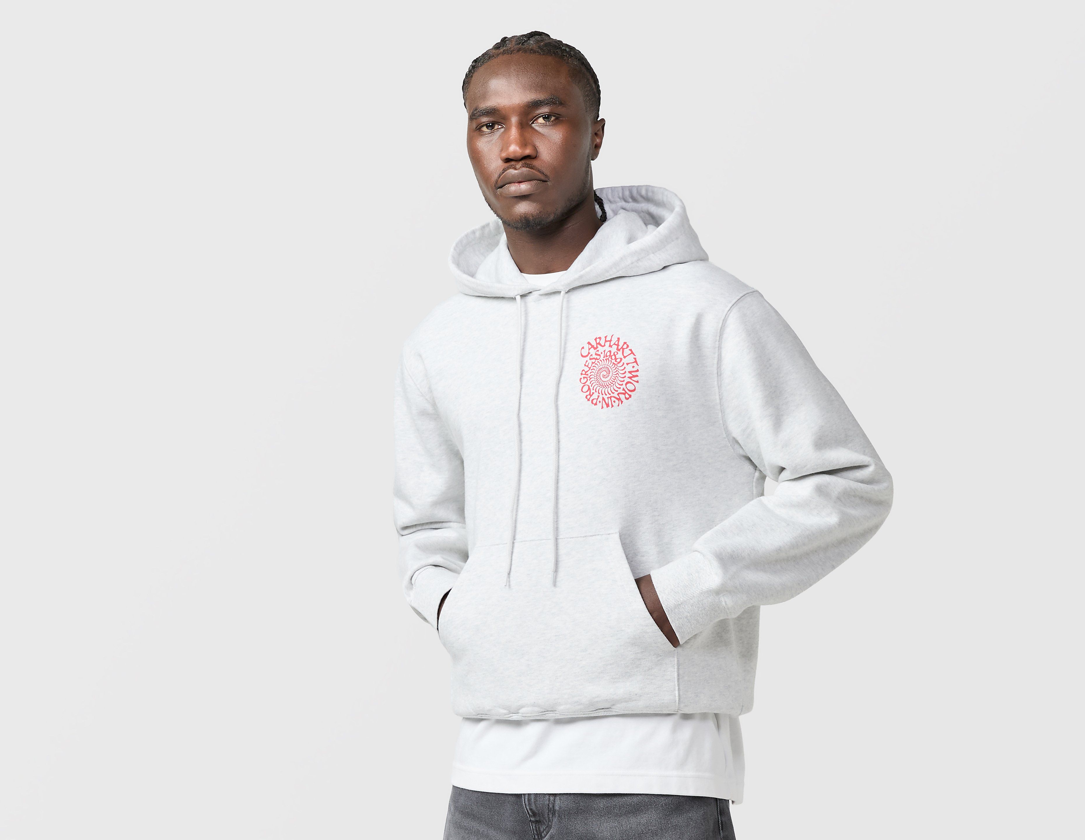 Carhartt WIP Spiral Hoodie, grijs