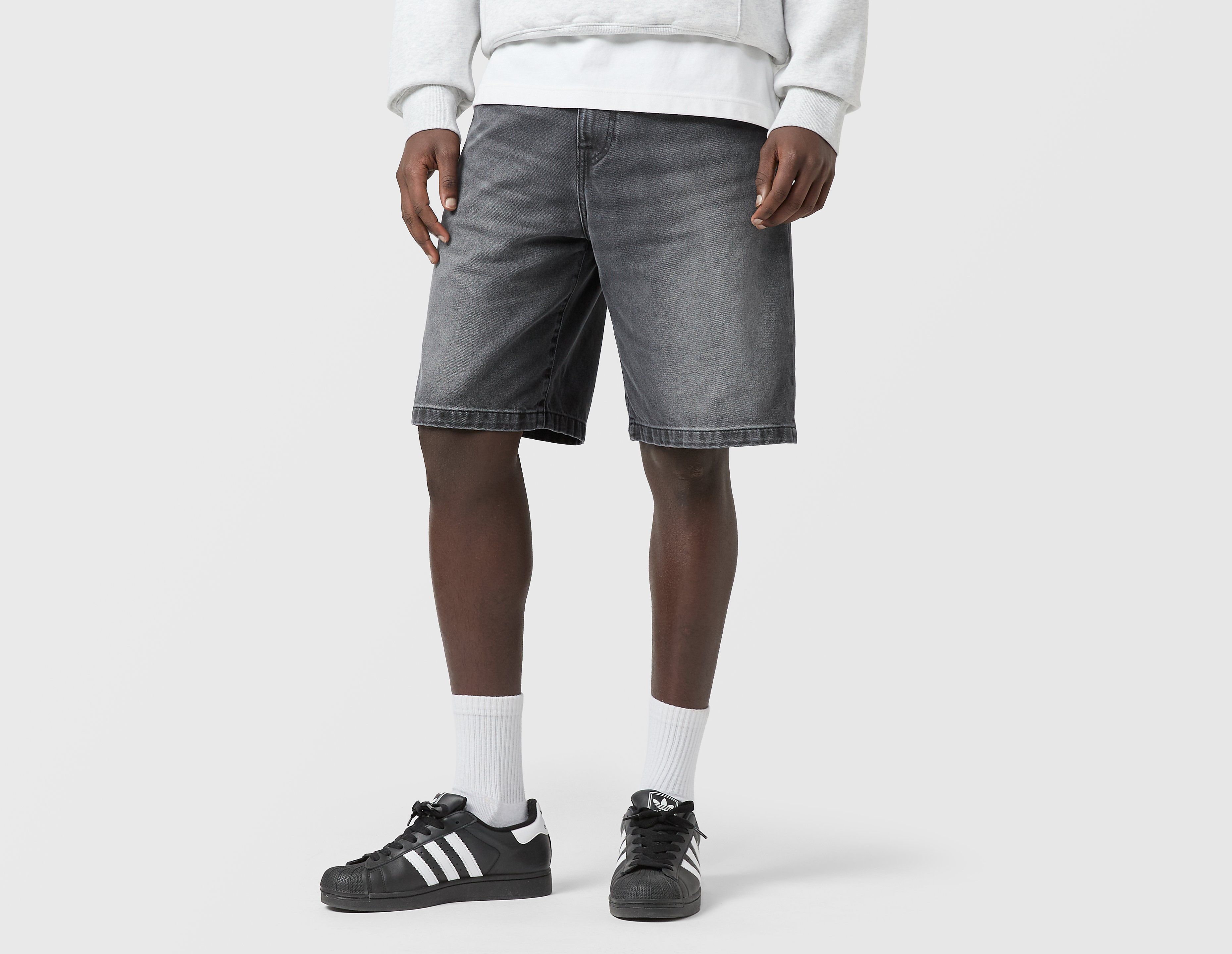 Carhartt WIP Landon Denim Short, grijs