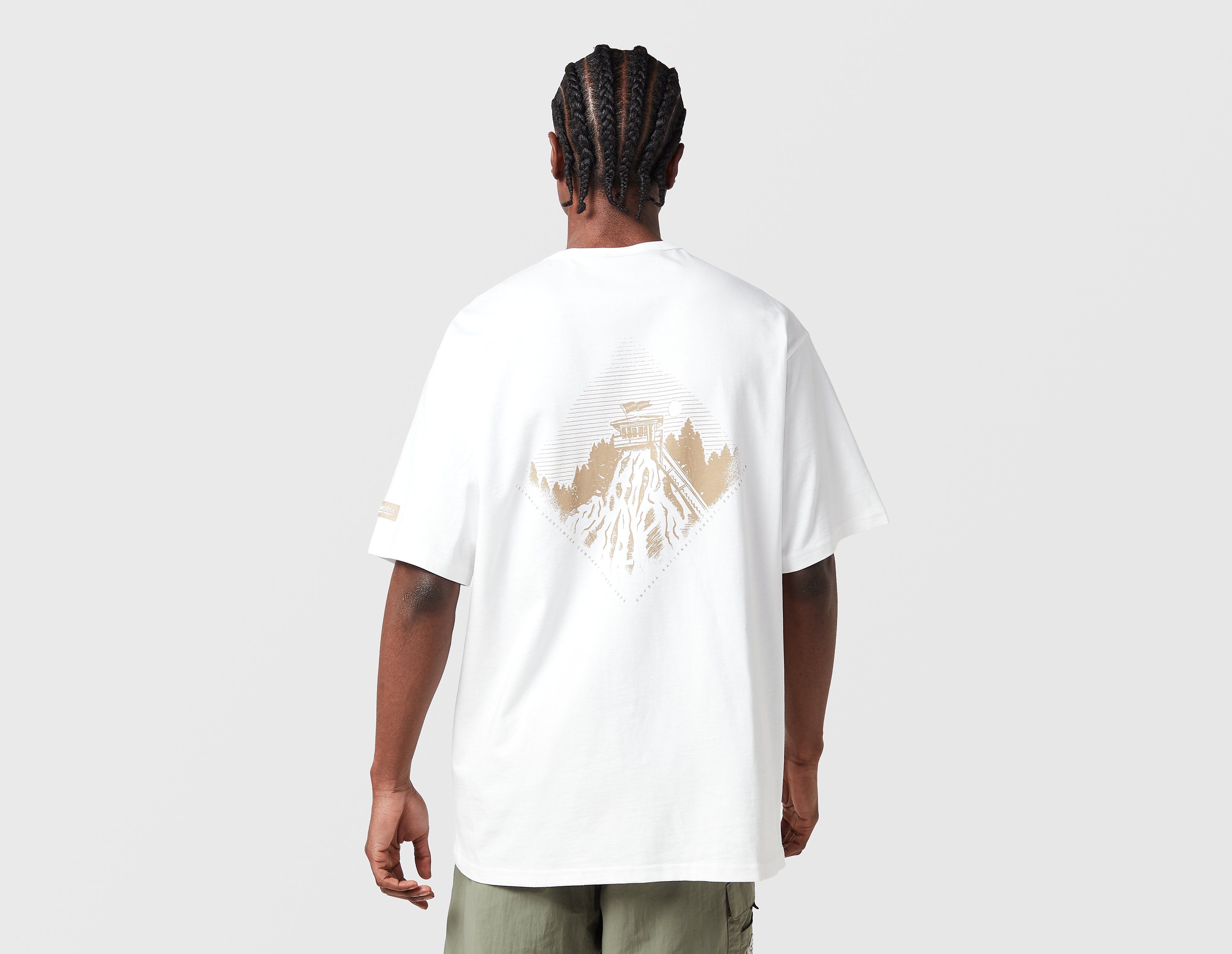 Columbia CSC Flag T-Shirt, blanco