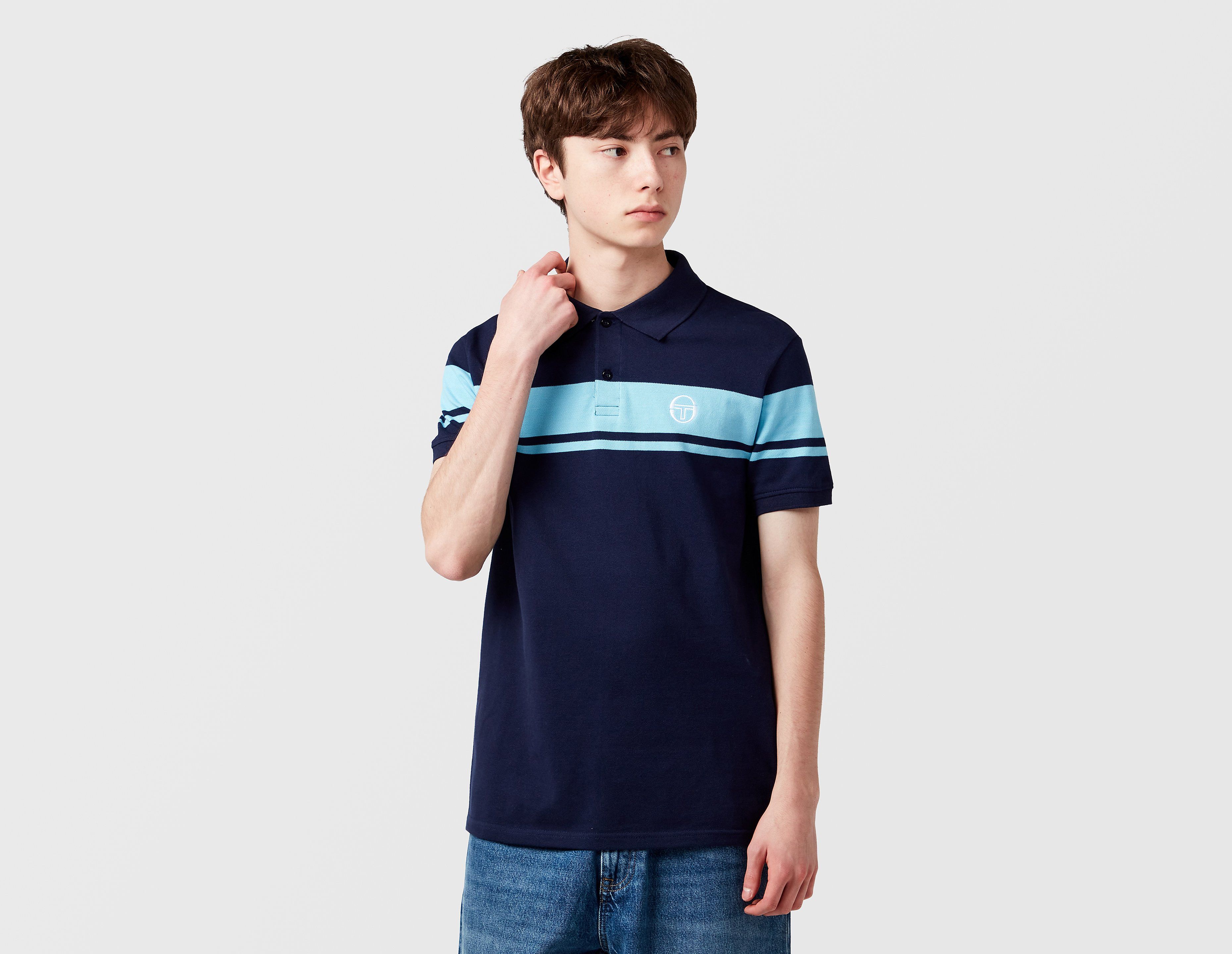 Sergio Tacchini Young Line Polo Shirt, azul