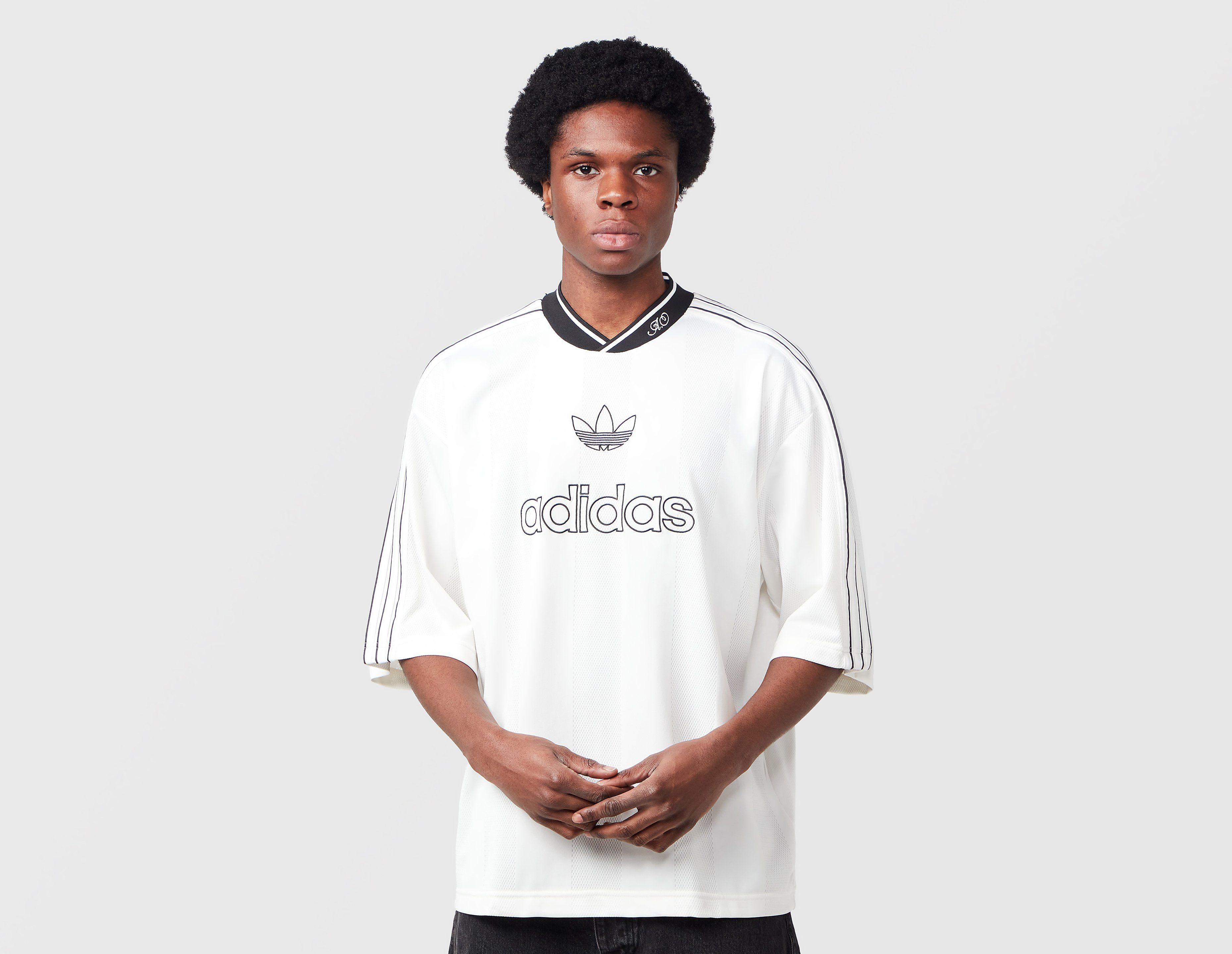adidas Originals Premium Oversized Knit Jersey, blanco