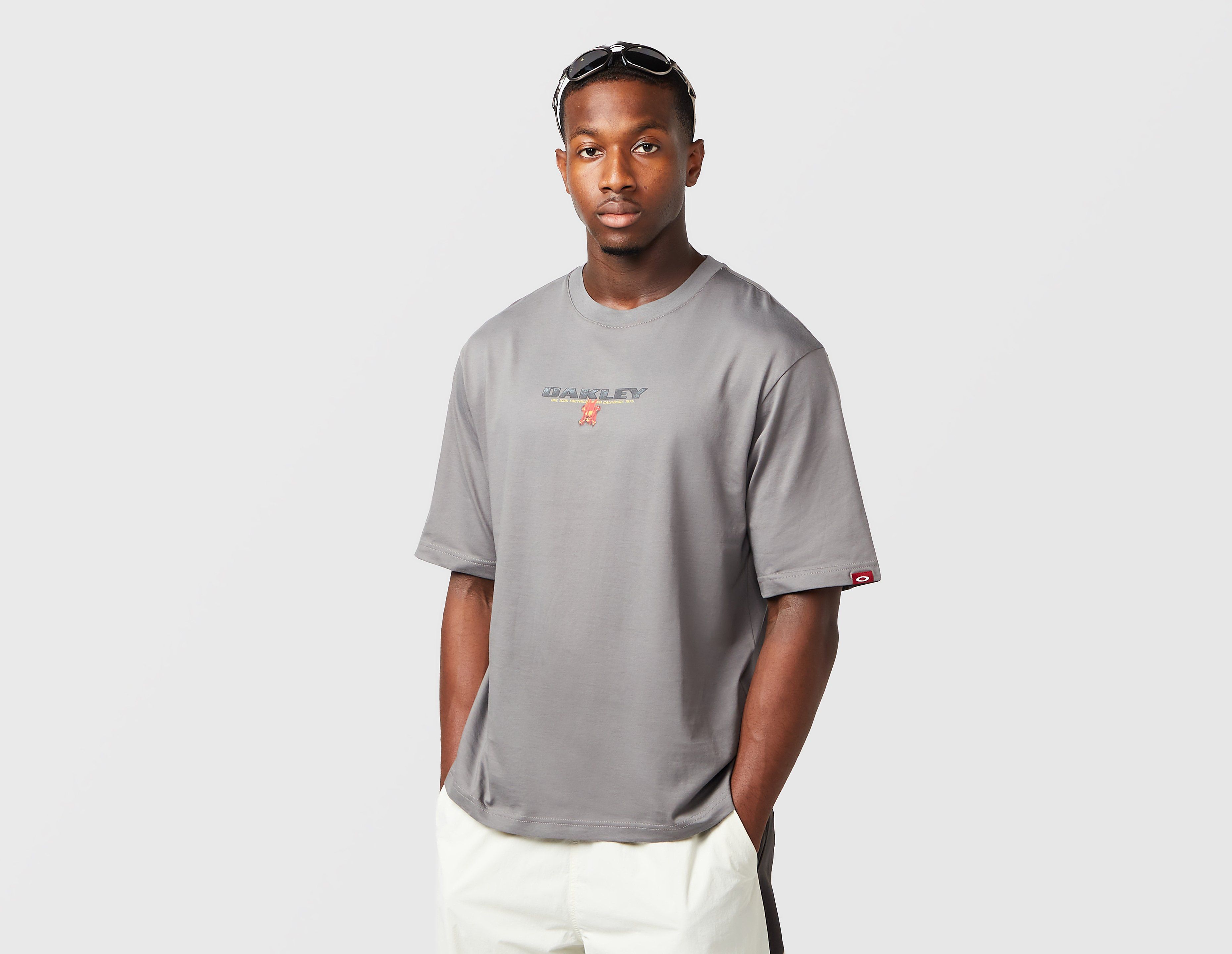 Oakley Heritage Flame T-Shirt, grijs