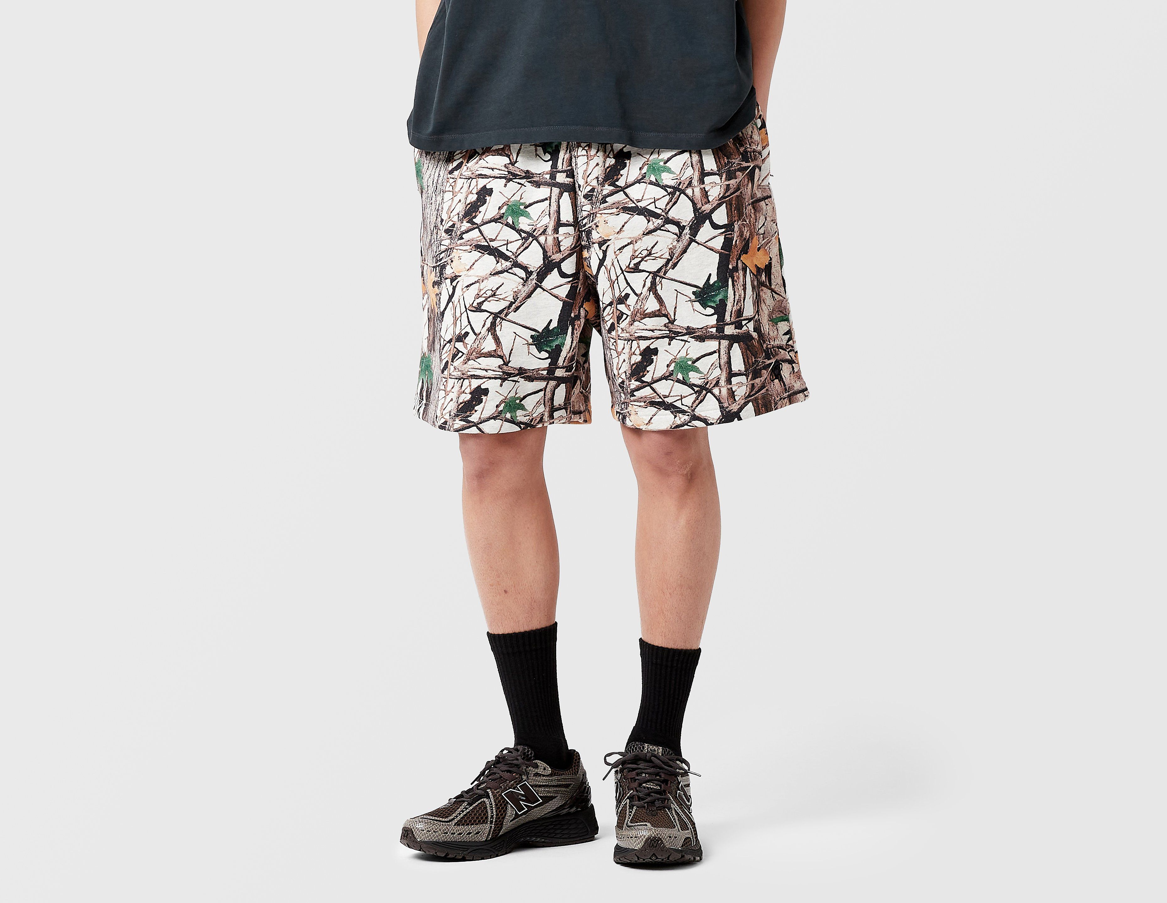 Home Grown Brutal Tree Camo Shorts, beige