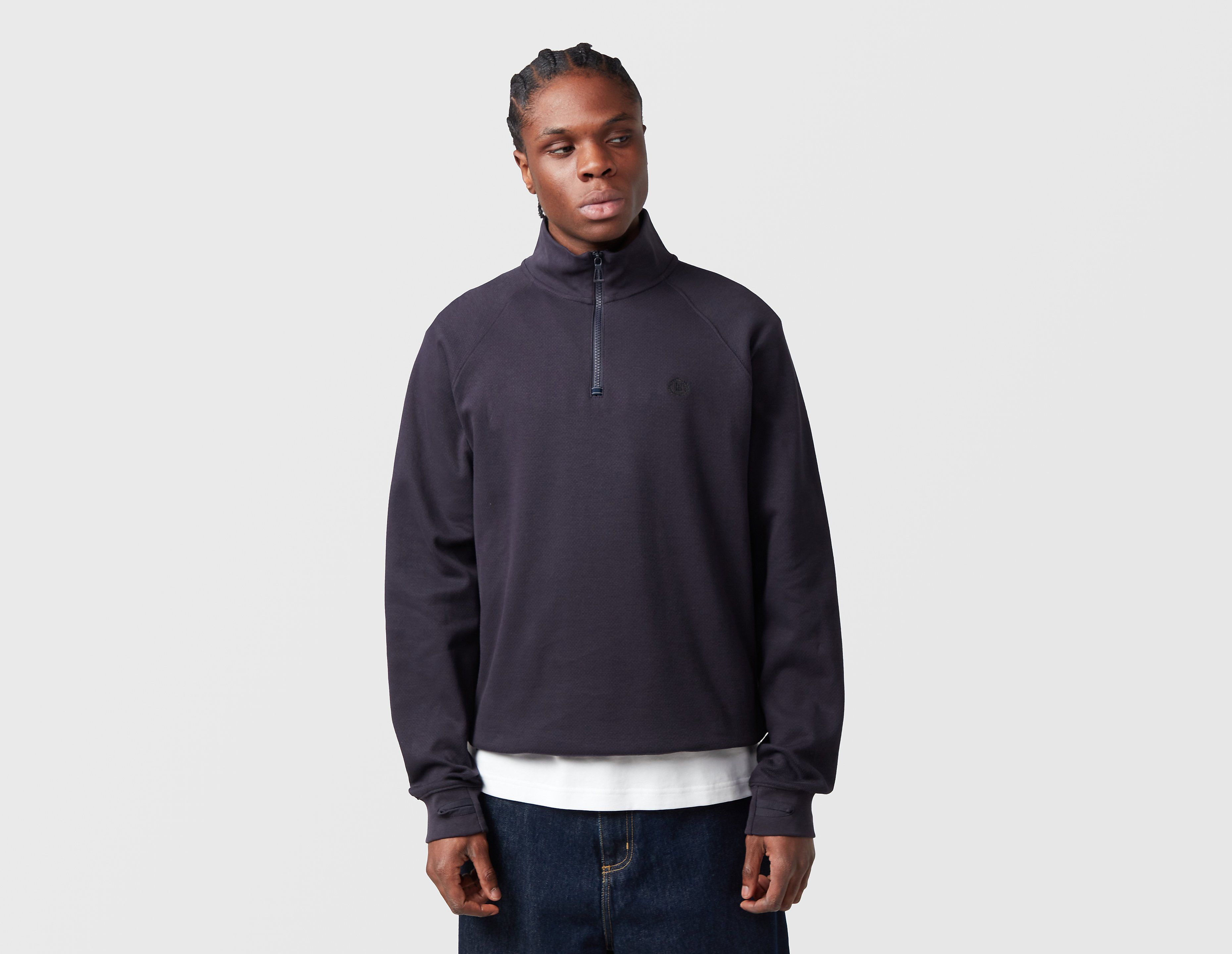 Henri Lloyd Hayle 1/4 Zip Sweatshirt, azul