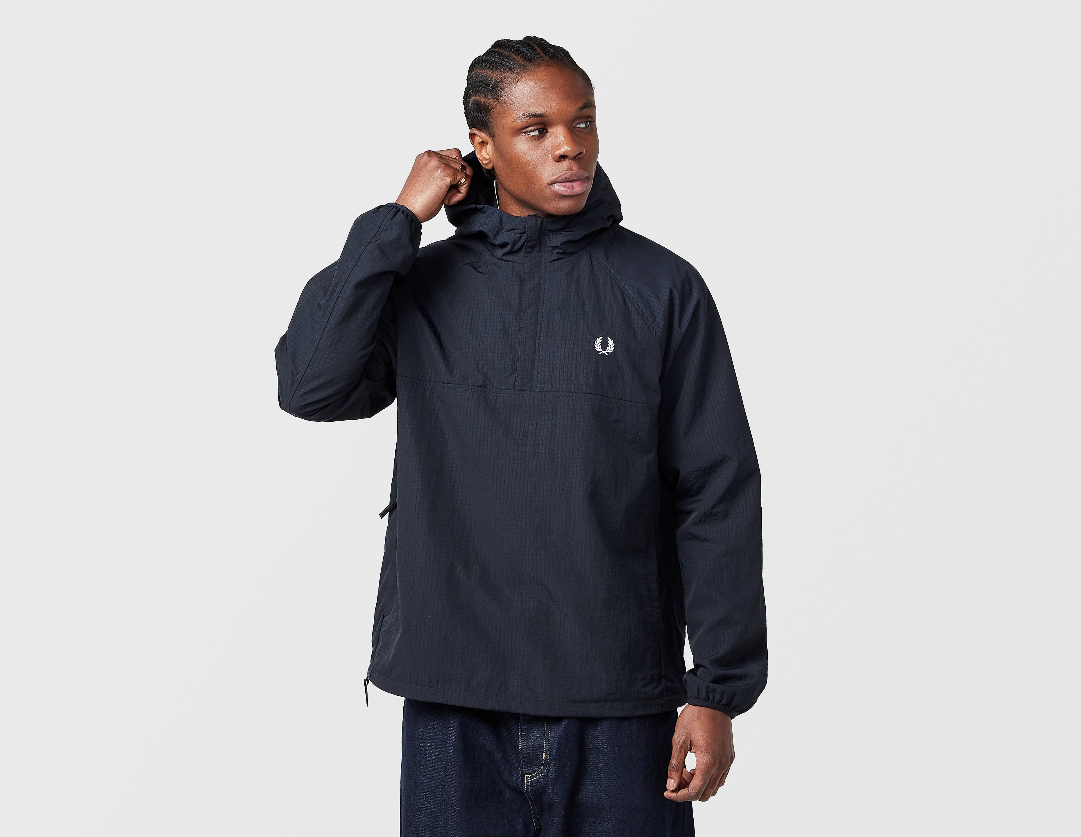 Fred Perry Ripstop Smock Jacket, azul