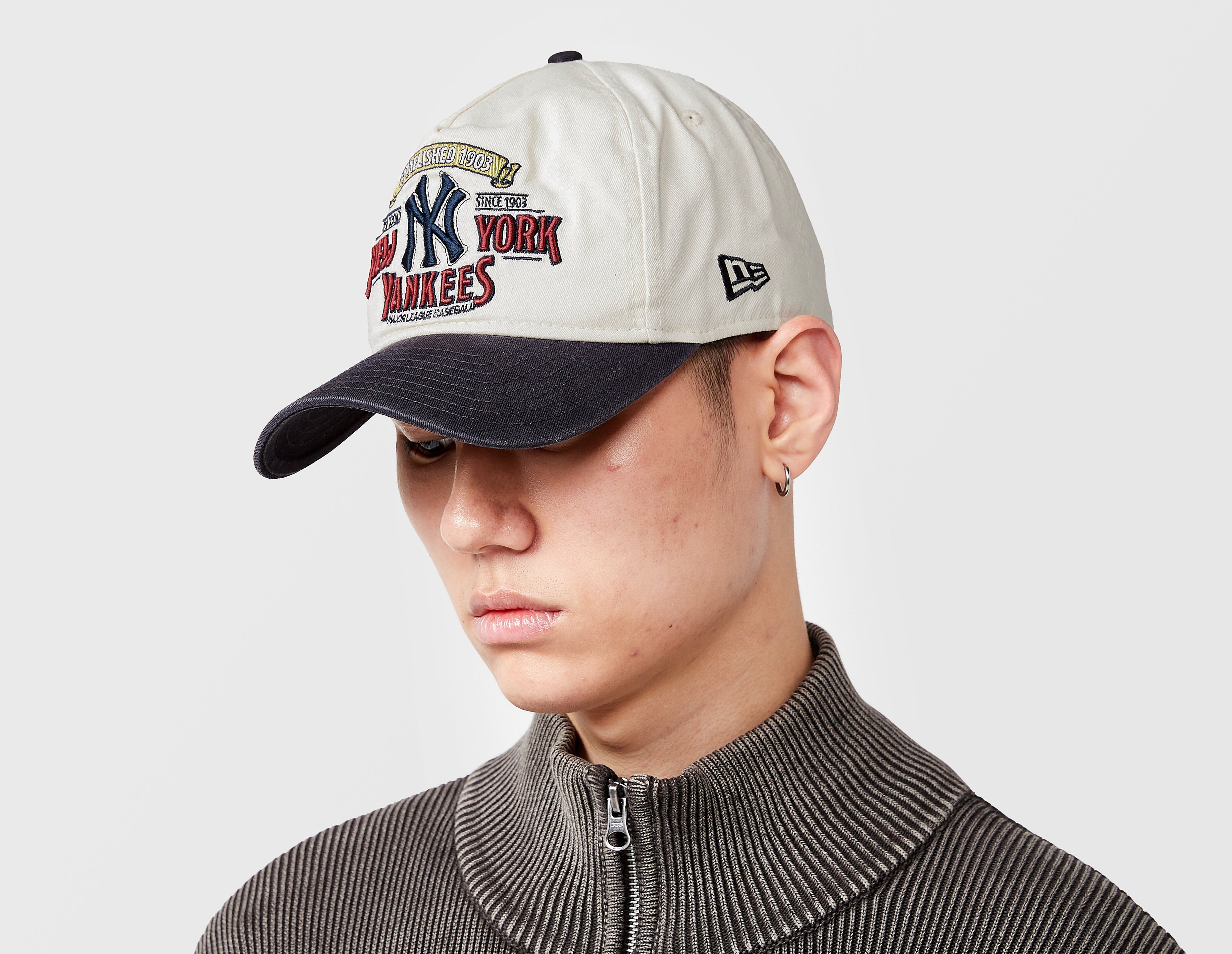 New Era New York Yankees MLB Washed Graphic 19TWENTY Cap, blu