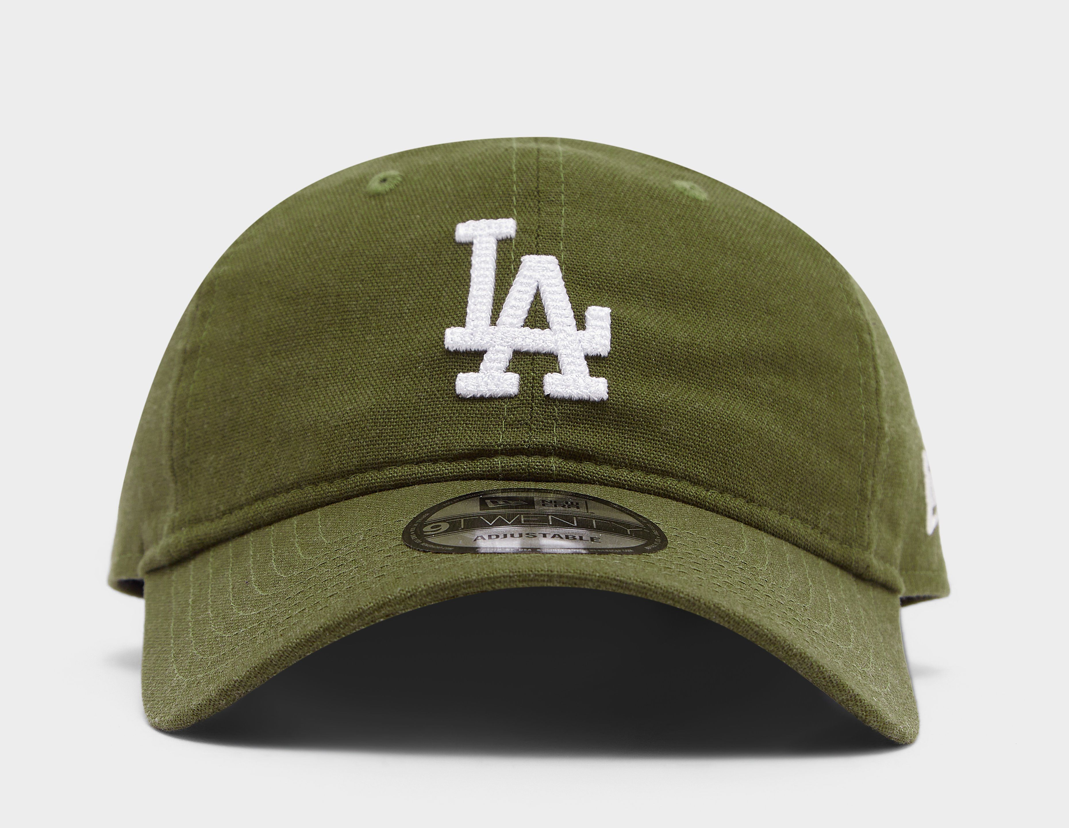 New Era MLB Linen LA Dodgers 9TWENTY Cap, verde