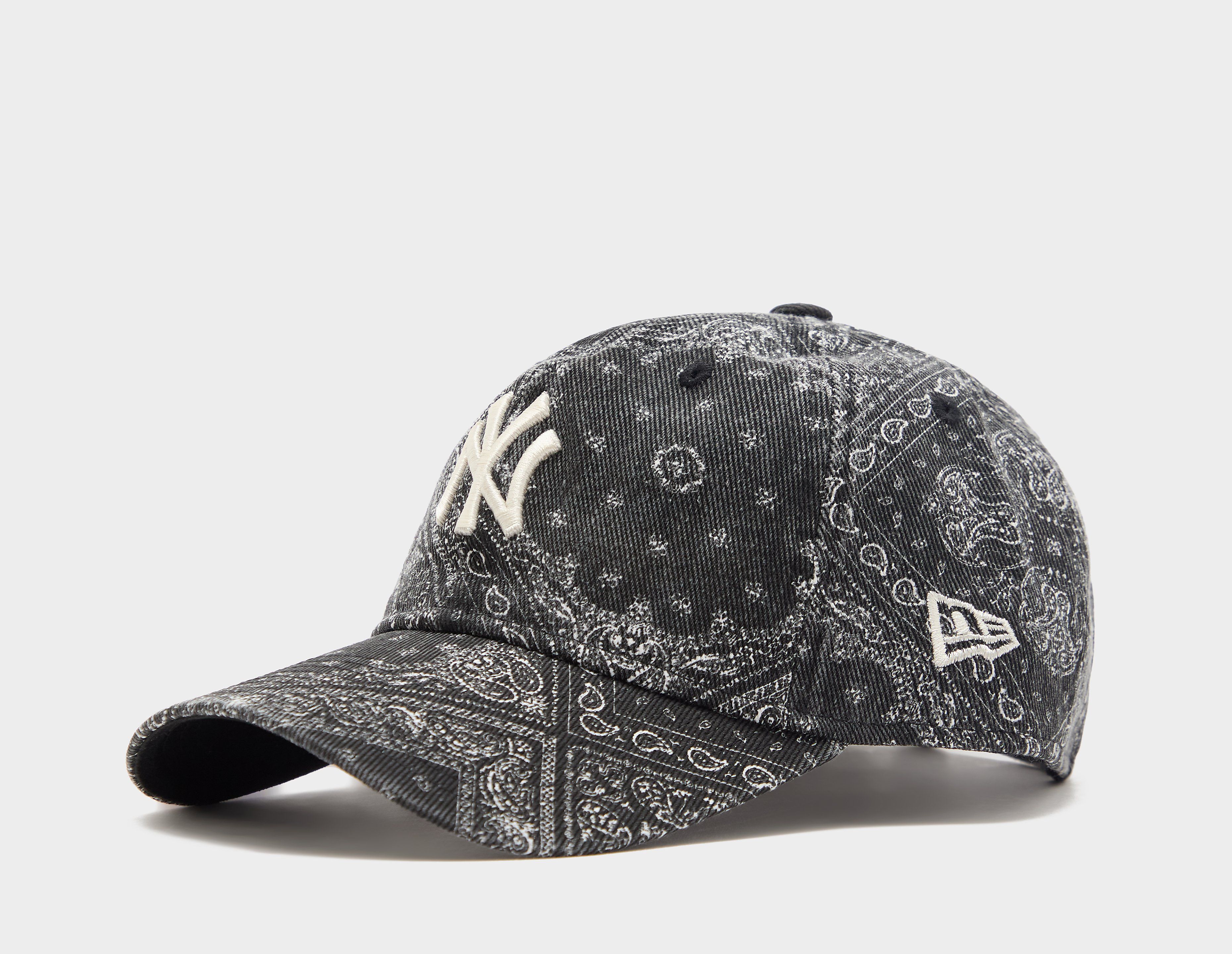 New Era New York Yankees MLB Washed Paisley 9TWENTY Cap, negro