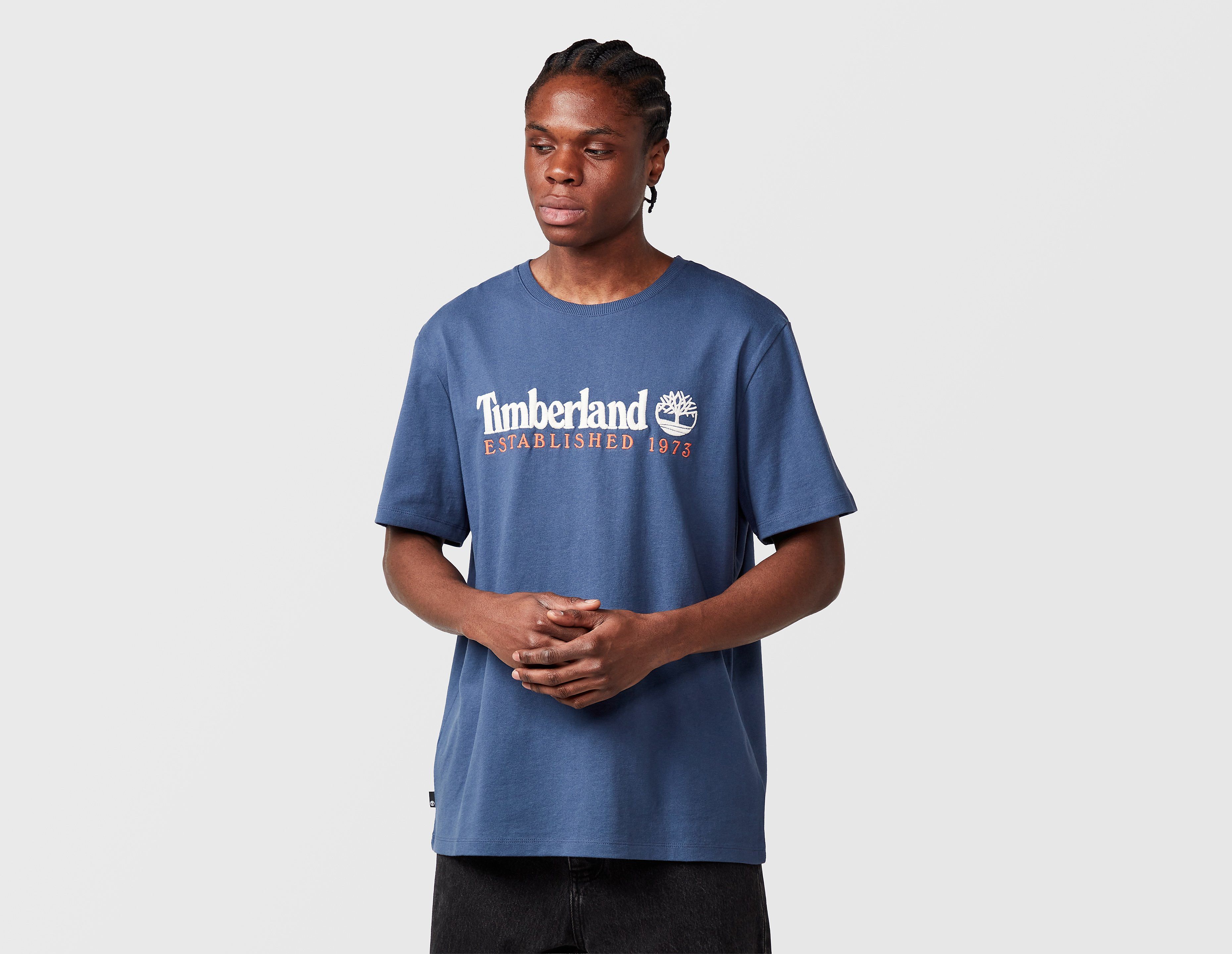 Timberland Embroidery Logo T-Shirt, azul