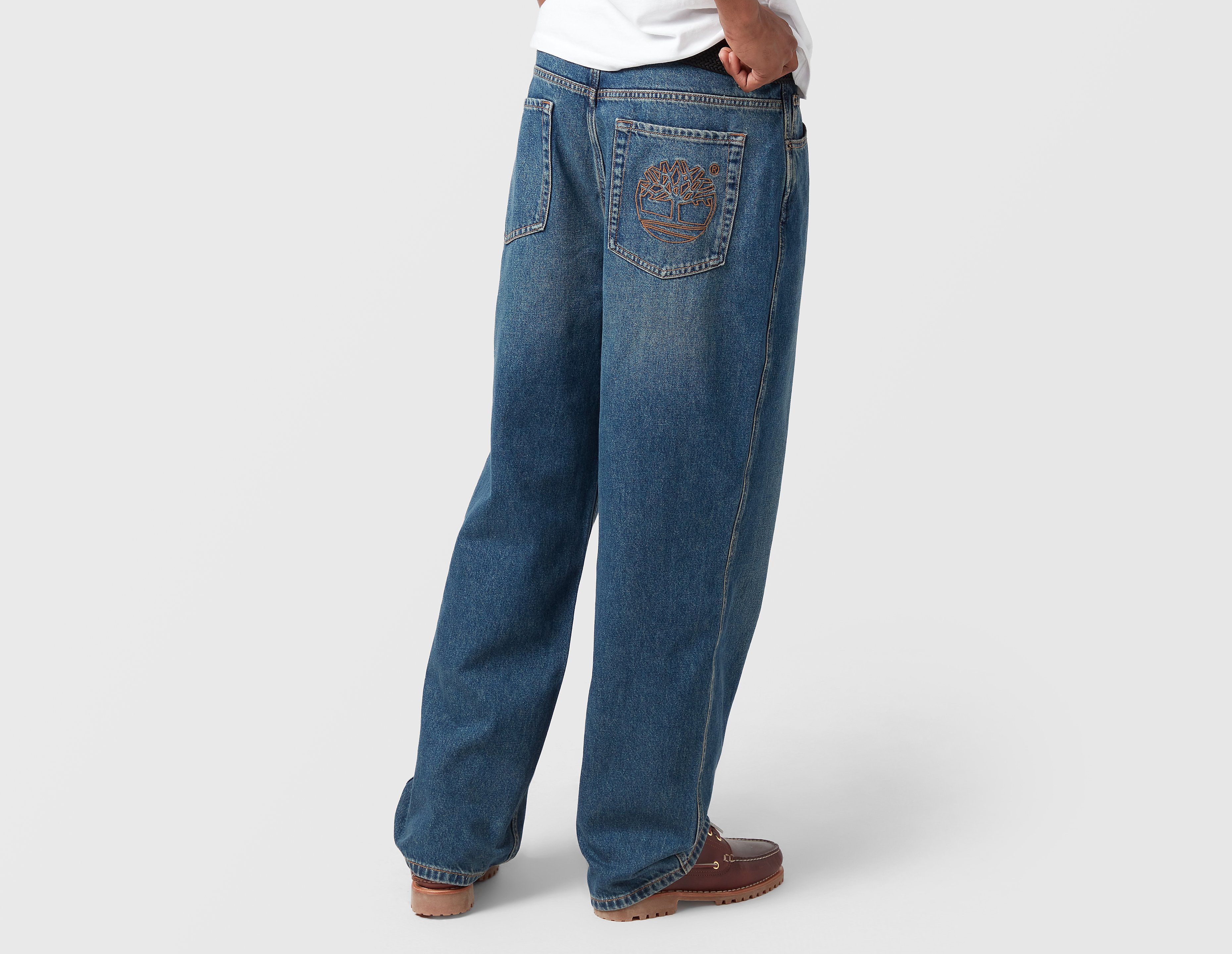 Timberland Sandown Embroidered Jeans, azul